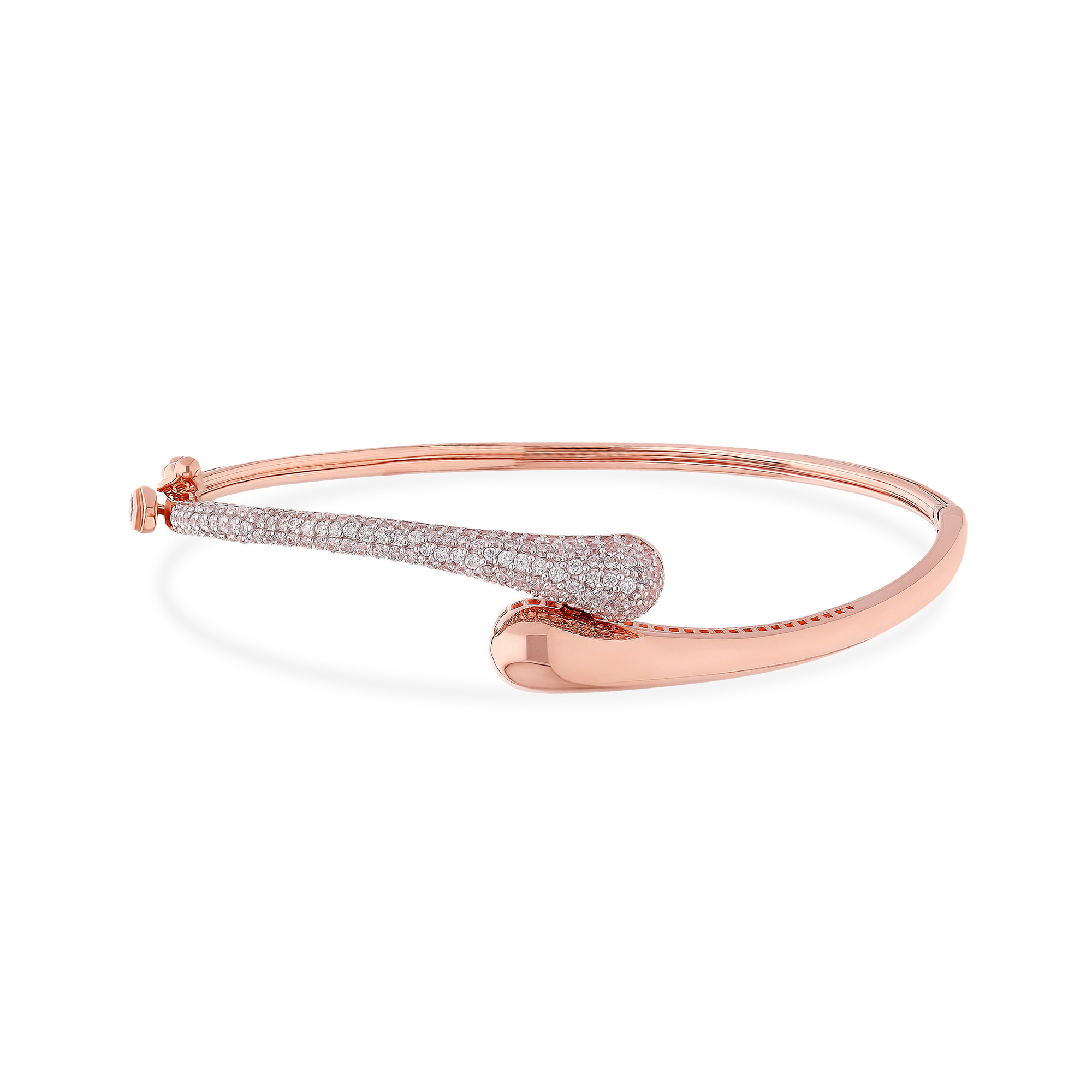 Caliesta Gold Oval Bangle BNDZL46067