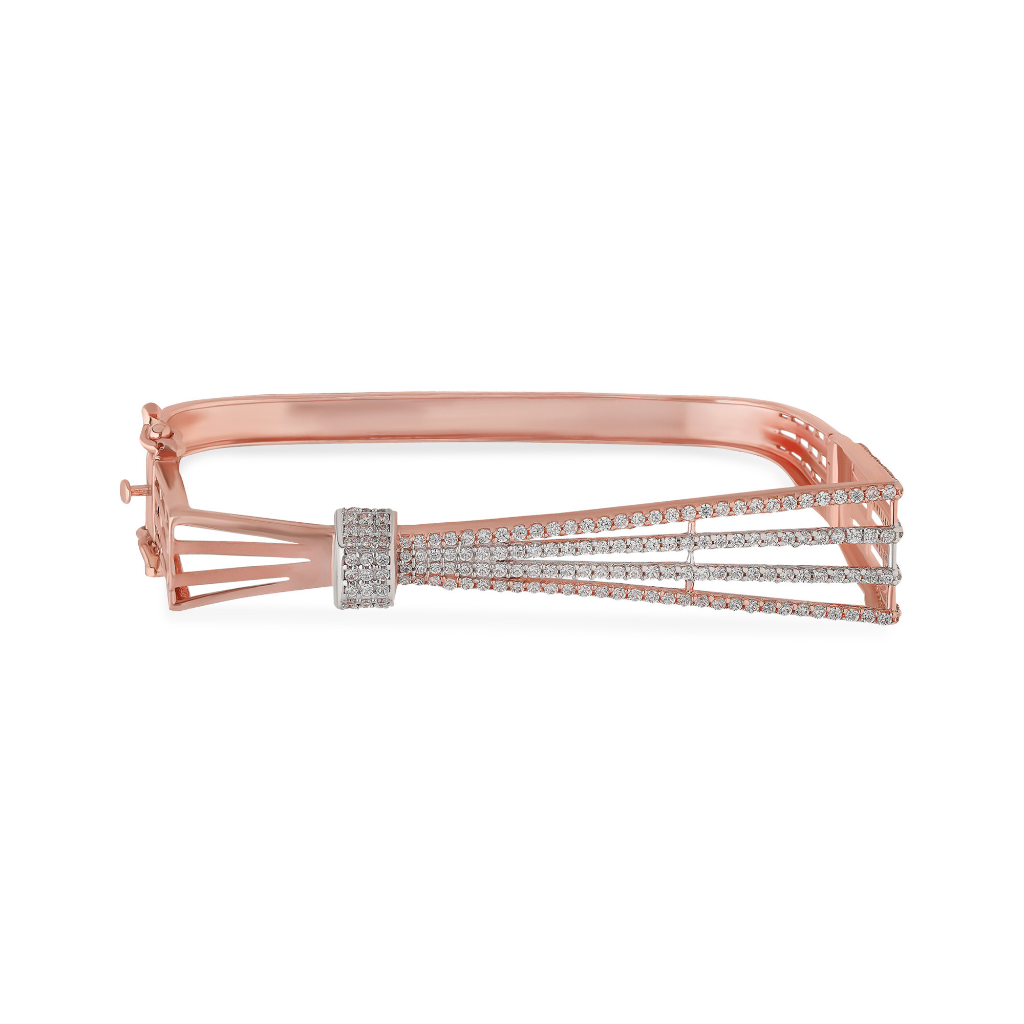 Caliesta Gold Oval Bangle BNDZL46106