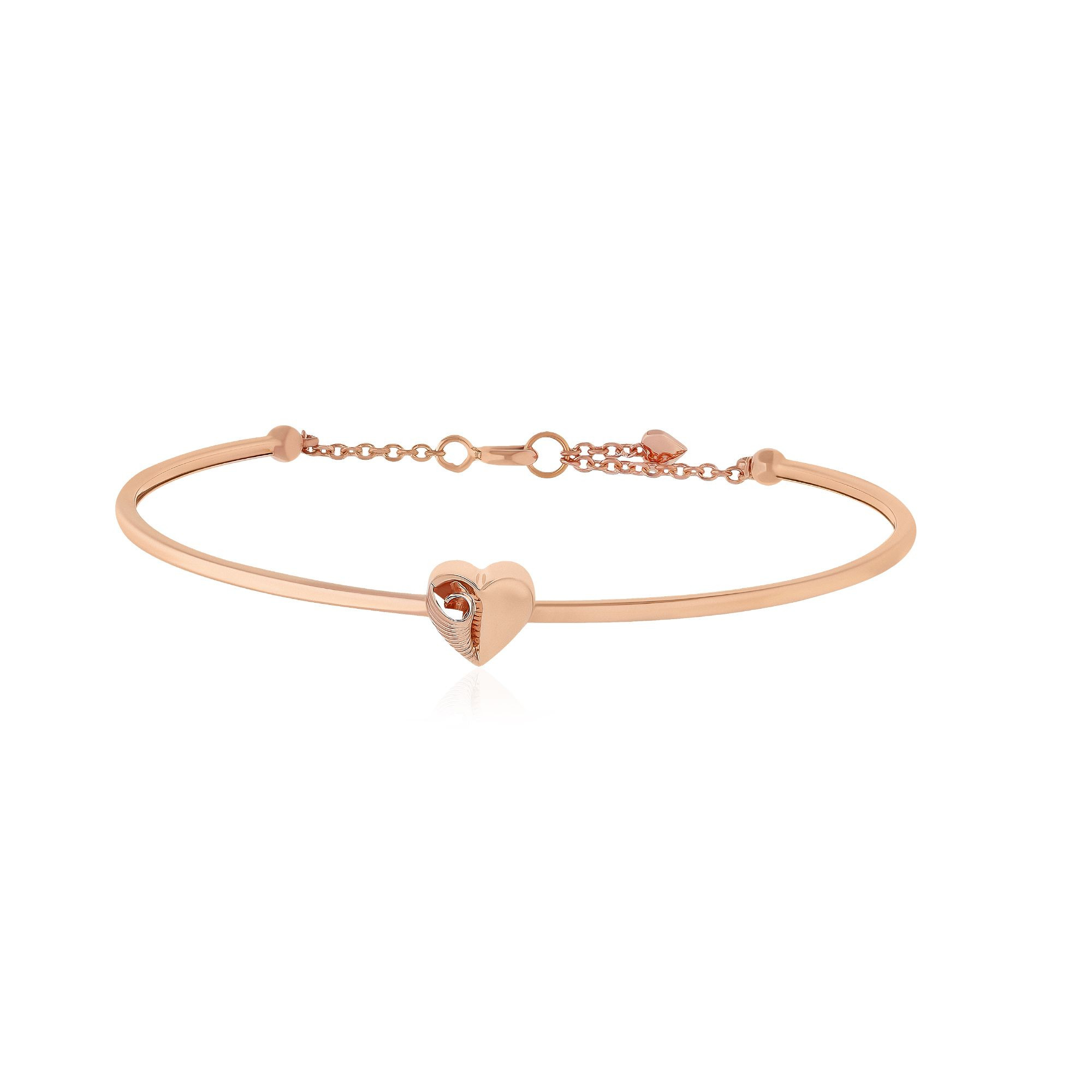 Zoul Gold Oval Bangle BNNKDZL42391