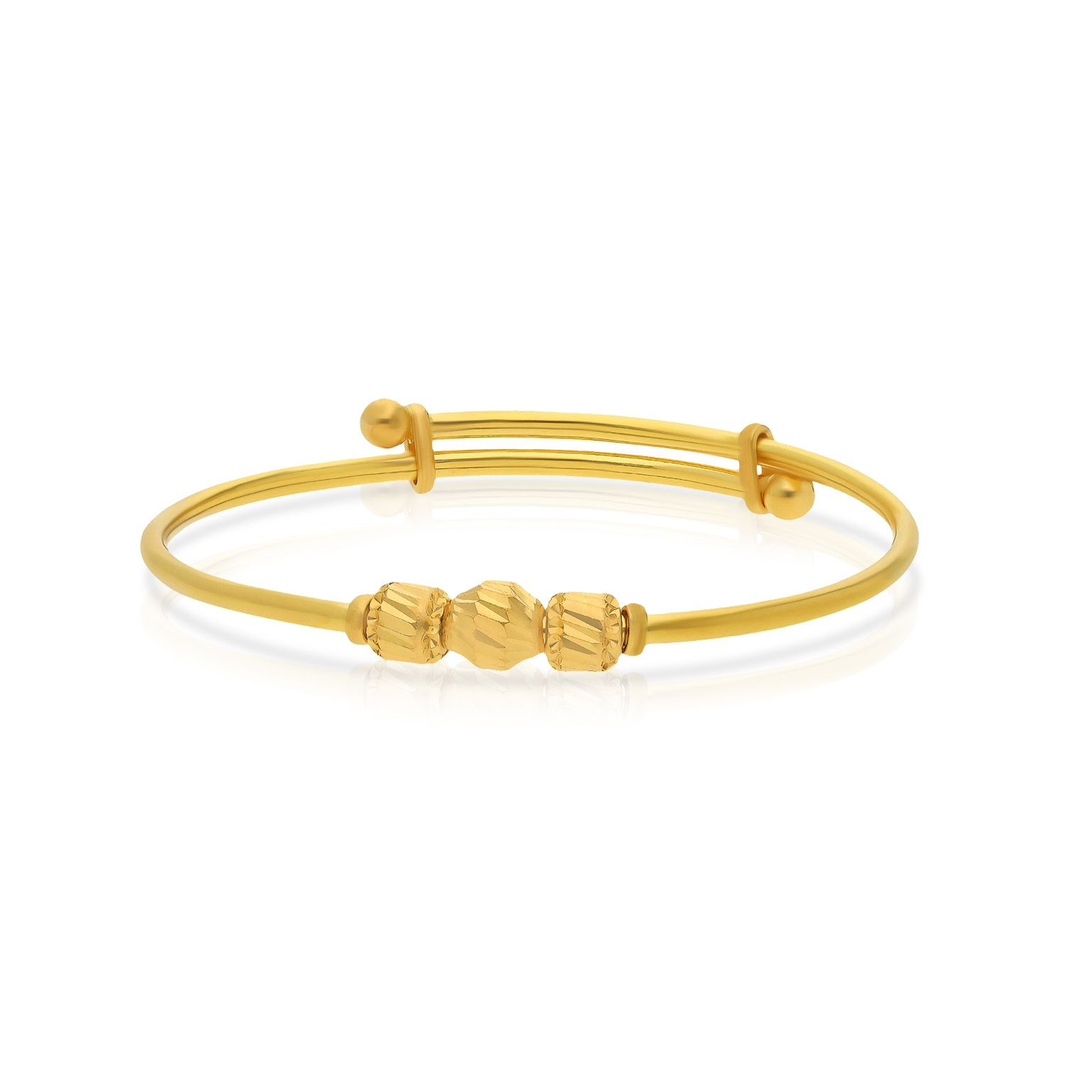 Starlet Gold Kada Bangle BNZNS15543