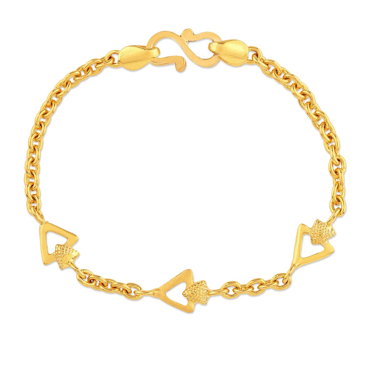 Starlet Gold Geometric Bracelet BRKDNOSG001