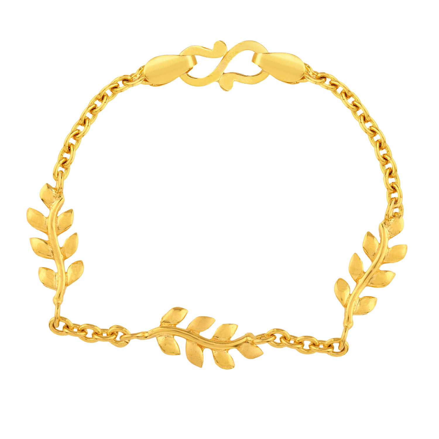 Starlet 22 KT Gold Studded Bracelet For Kids BRKDNOSG003