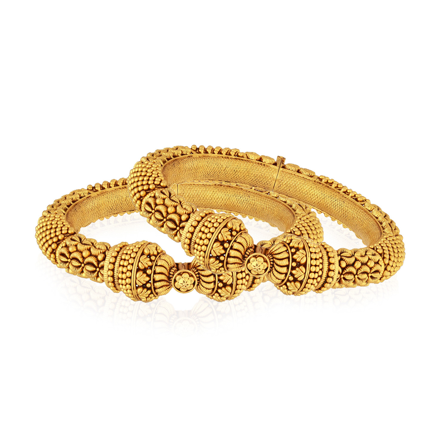 Malabar Gold Bangle Set BSBNANC42035