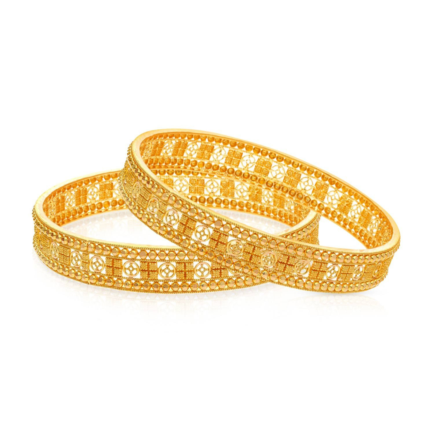 Malabar Gold Bangle Set BSBNCOS12131