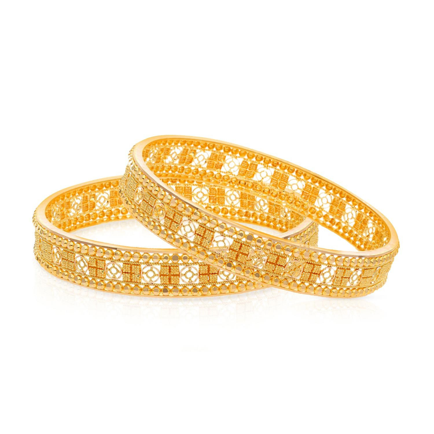 Malabar Gold Bangle Set BSBNCOS12150