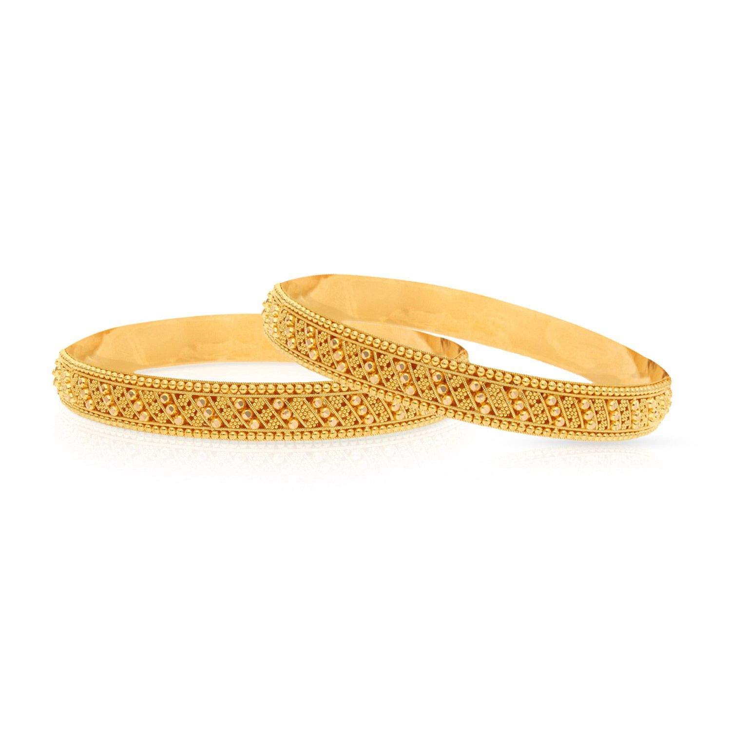 Malabar Gold Bangle Set BSBNCOS12427