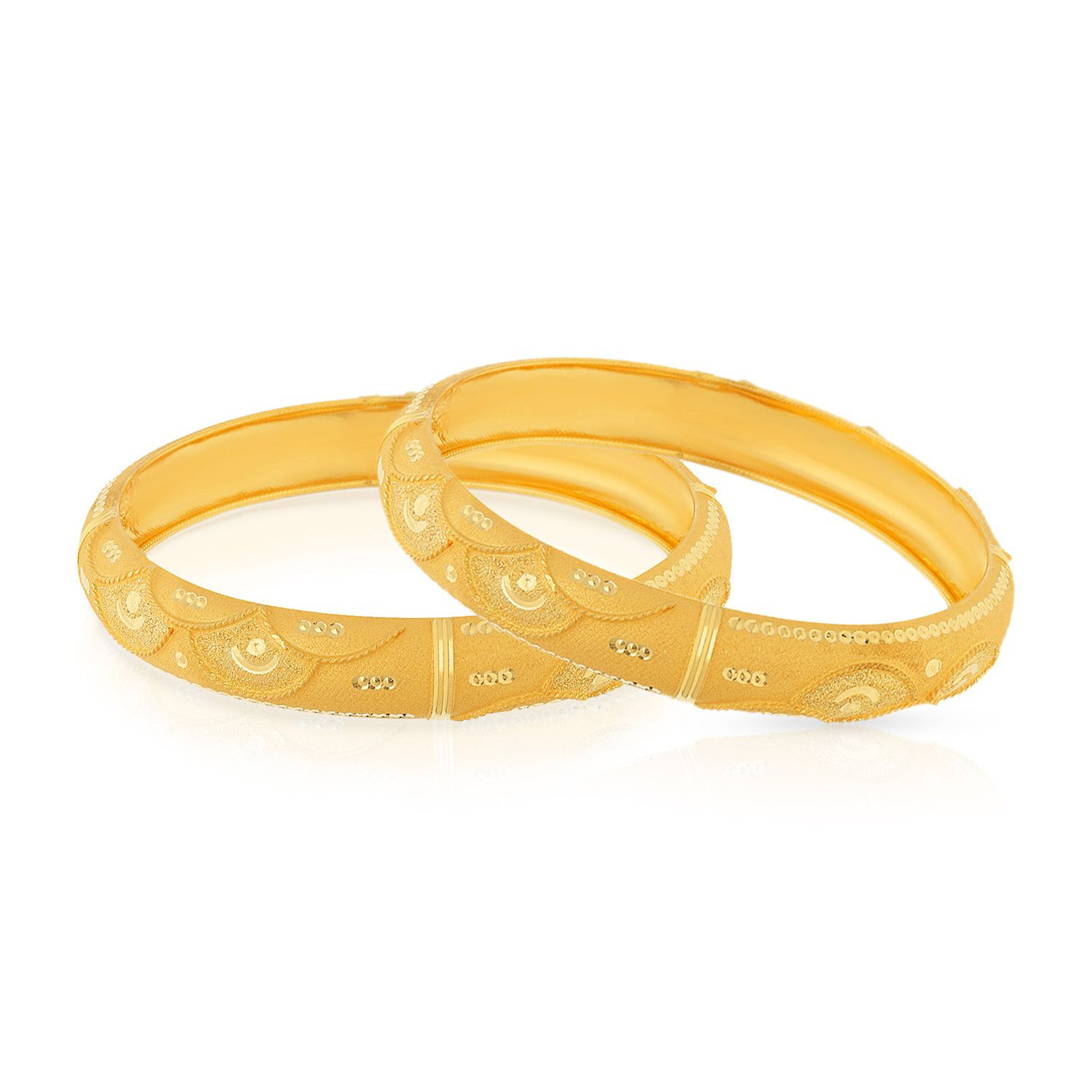 Malabar Gold Bangle Set BSBNNOB14679