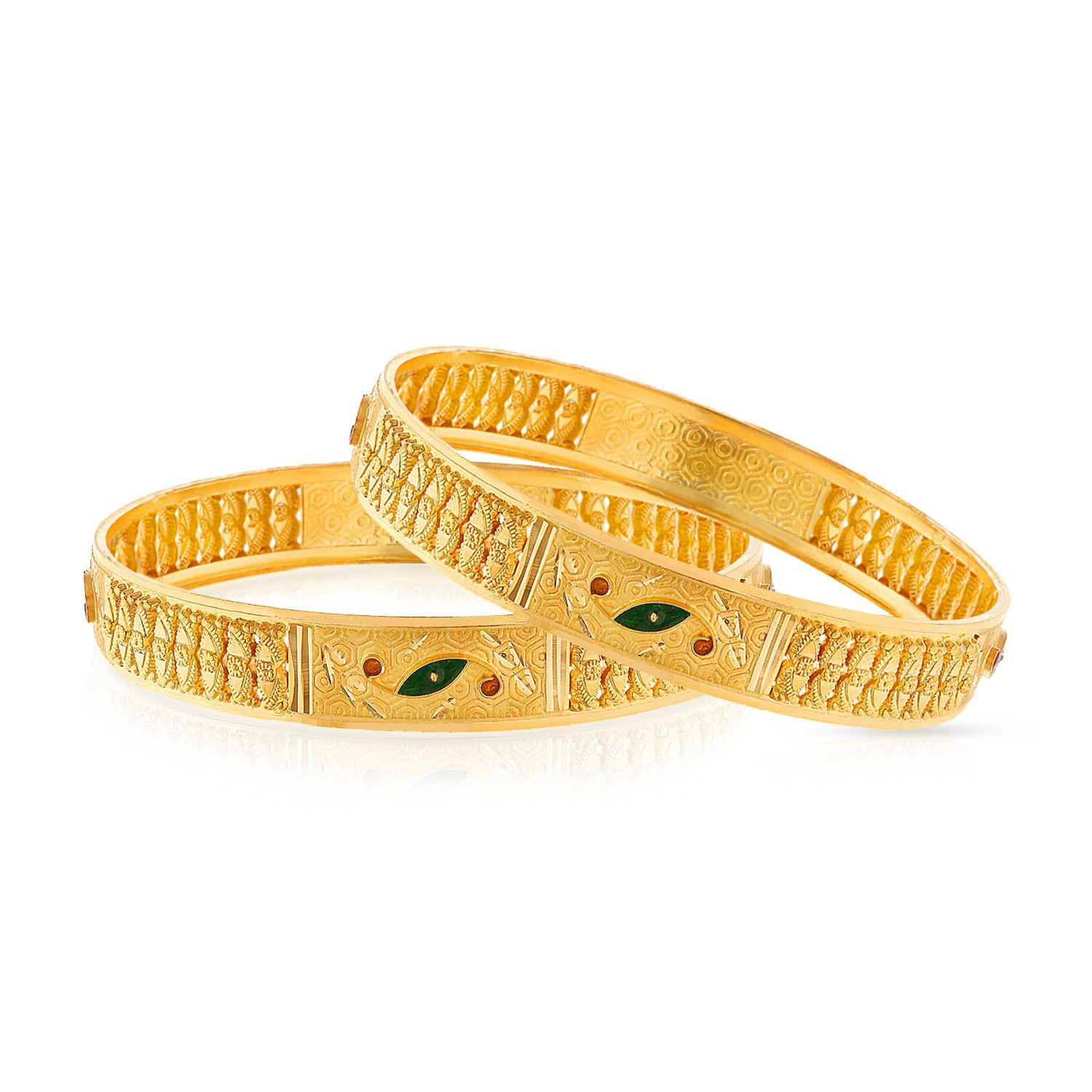 Malabar Gold Bangle Set BSBNNOB16987