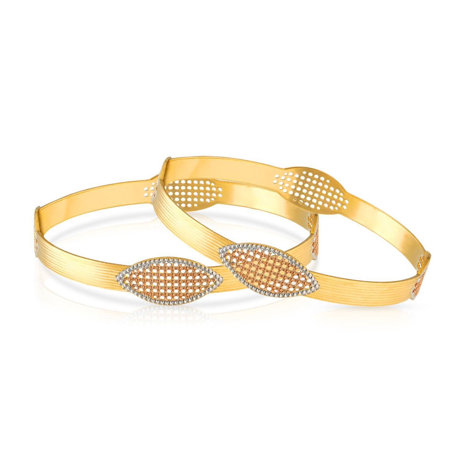 Malabar Gold Bangle Set BSBNZNS13339