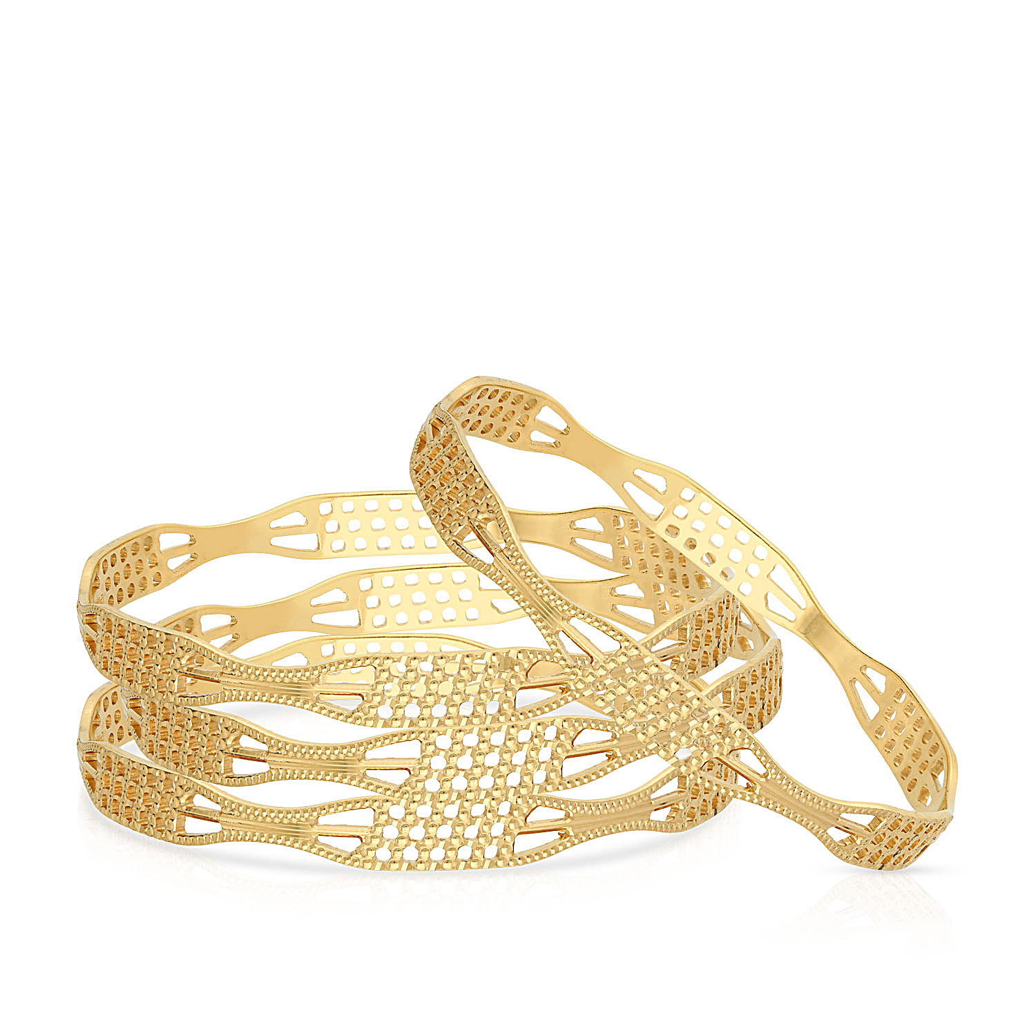Malabar Gold Bangle Set BSBNZNS13947