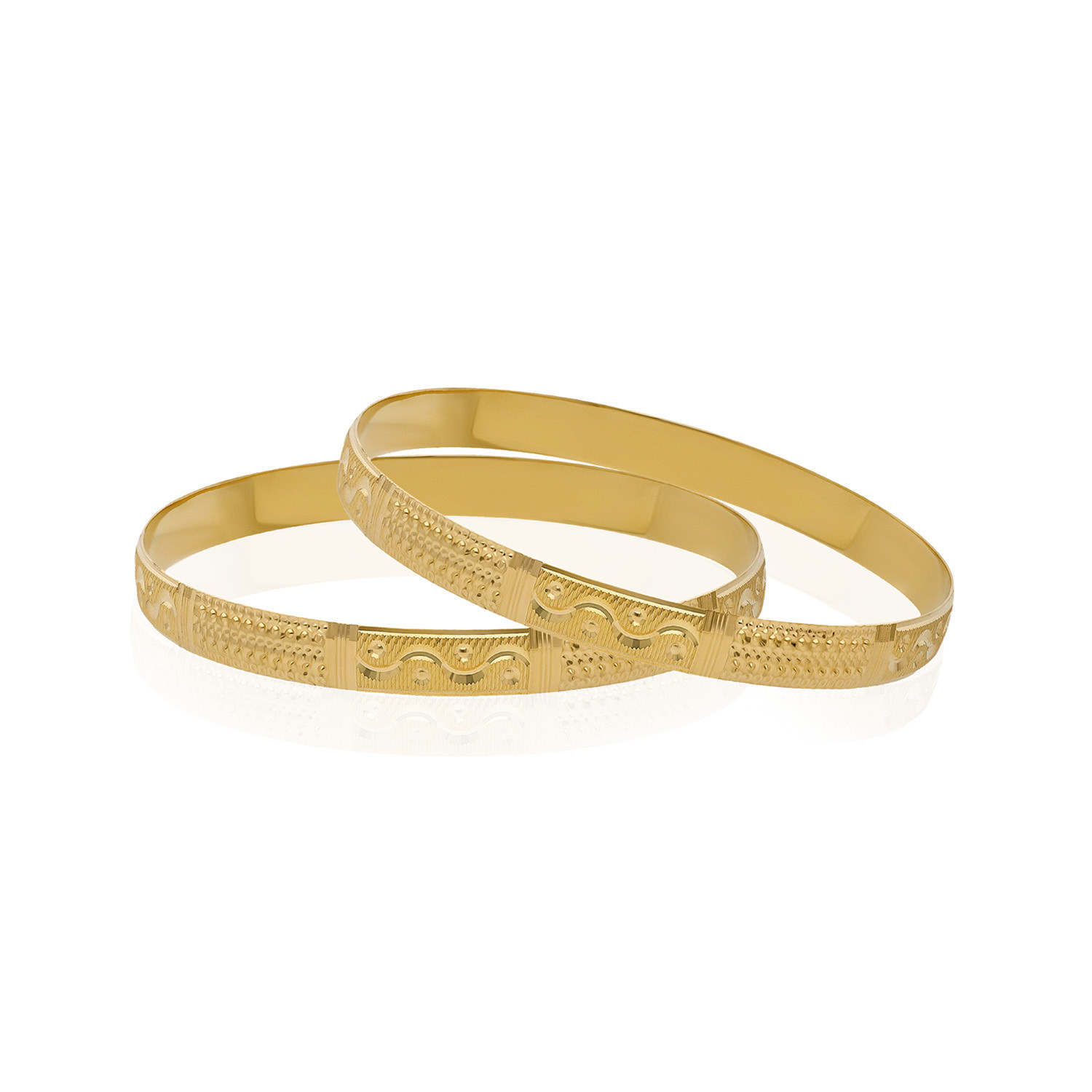 Malabar Gold Bangle Set BSBNZNS42133