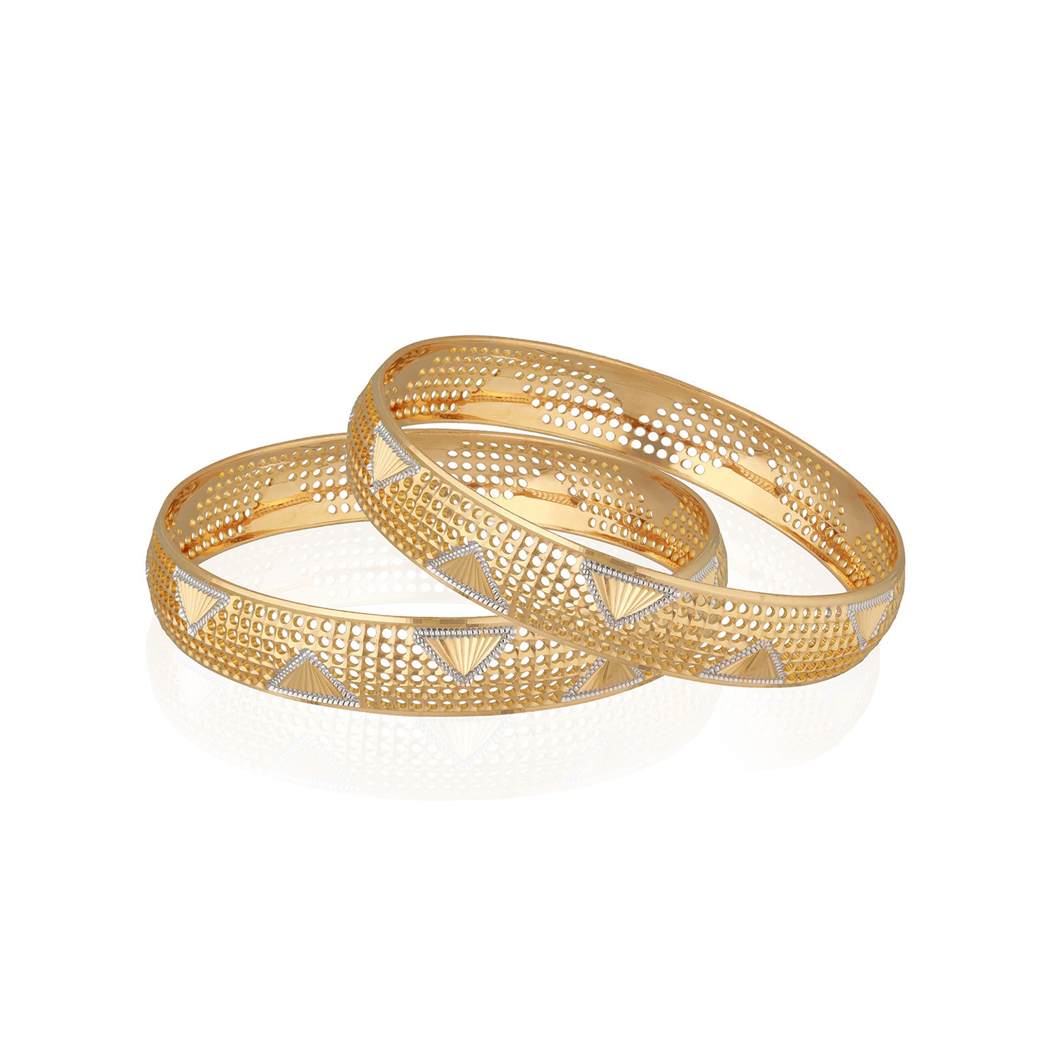 Malabar Gold Bangle Set BSBNZNS43273