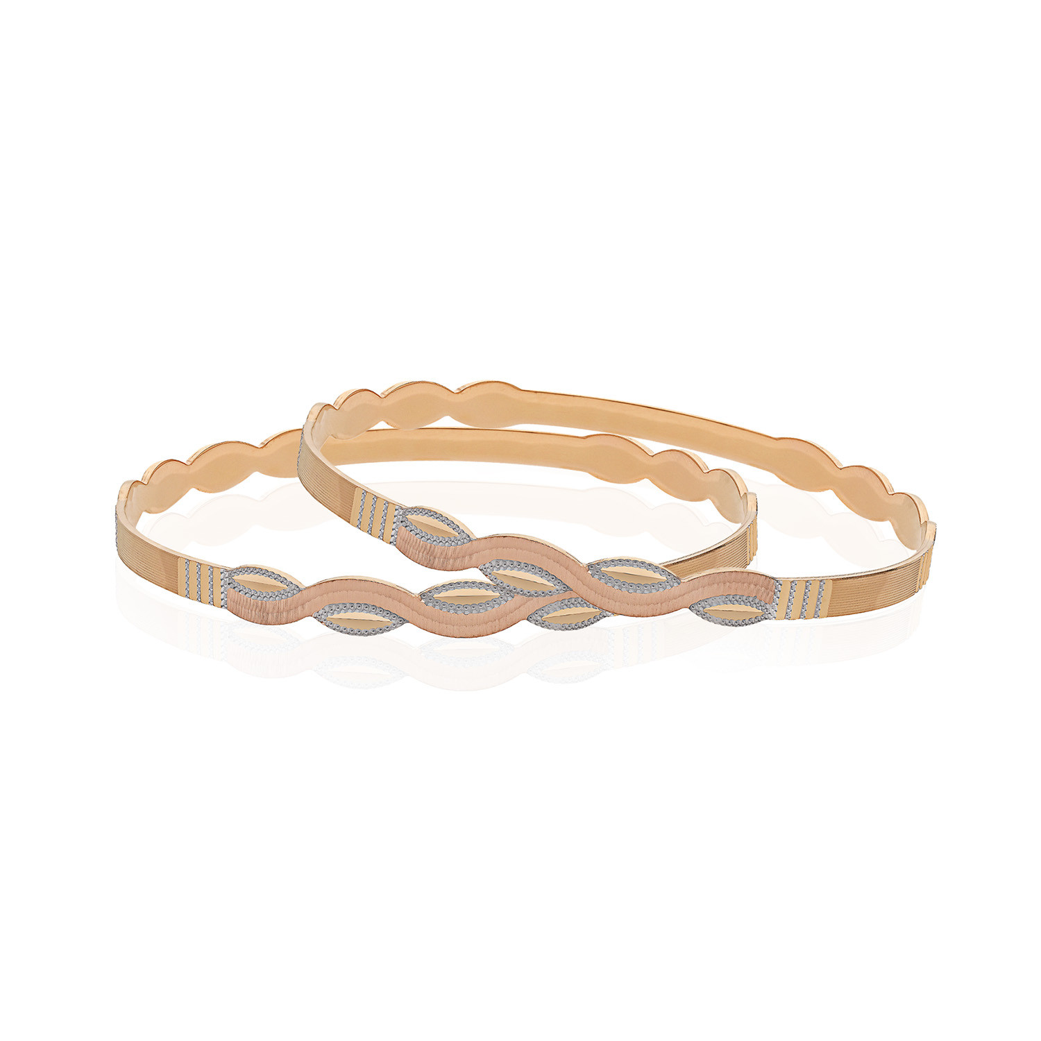 Malabar Gold Bangle Set BSBNZNS43558