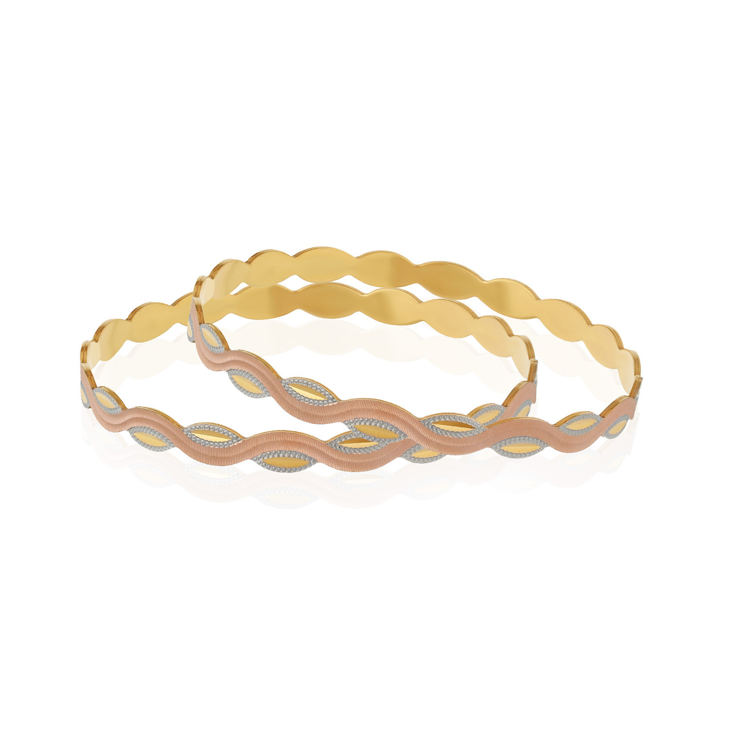 Malabar Gold Bangle Set BSBNZNS43564