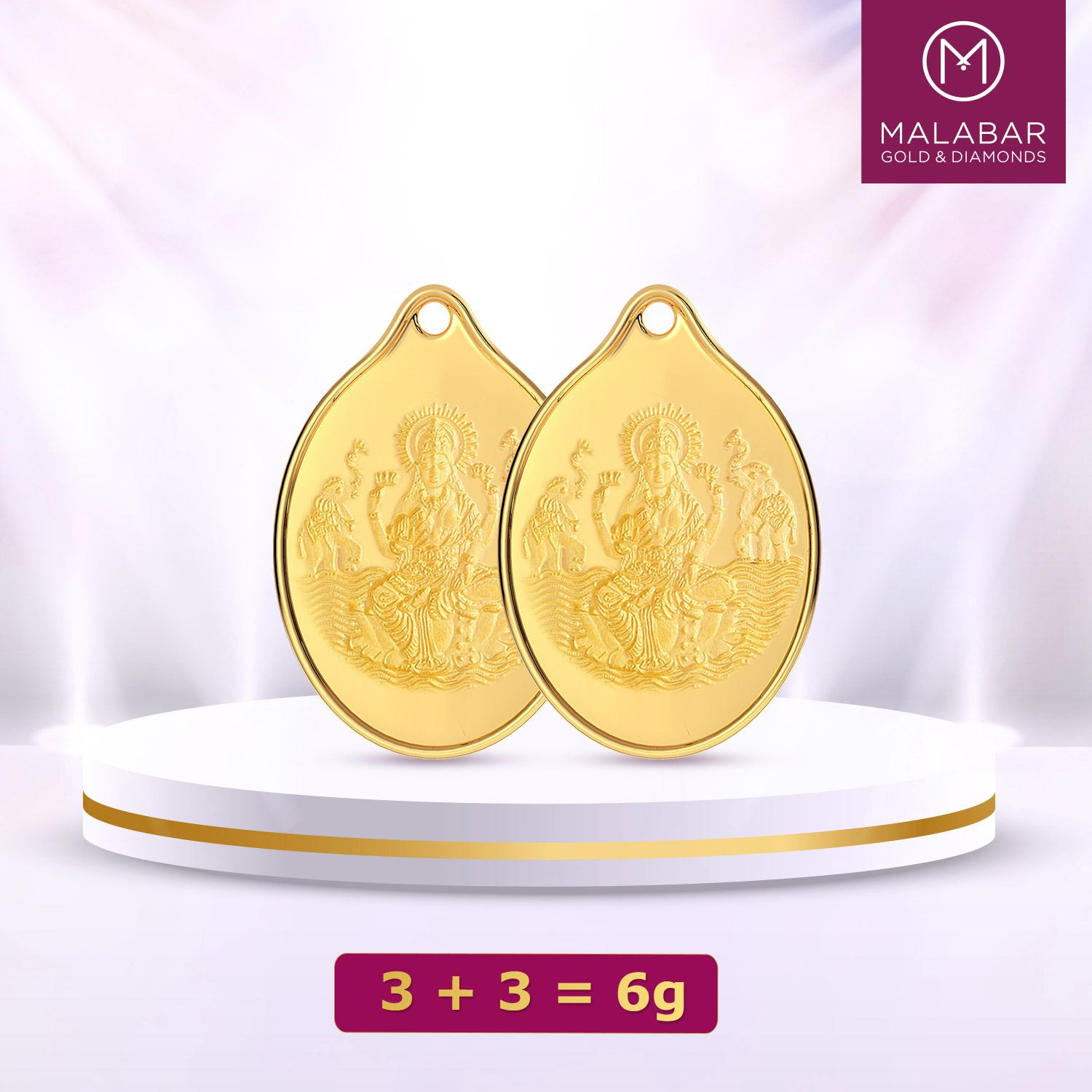 999 Purity 6 Grams Combo Gold Coins C2PDLX999P003G