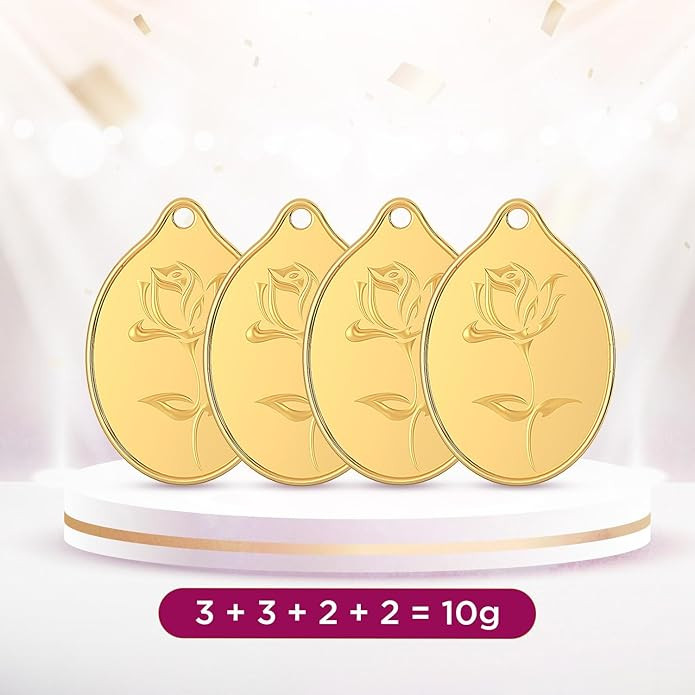 999 Purity 10 Grams Combo Gold Coins C3322PR999P10G