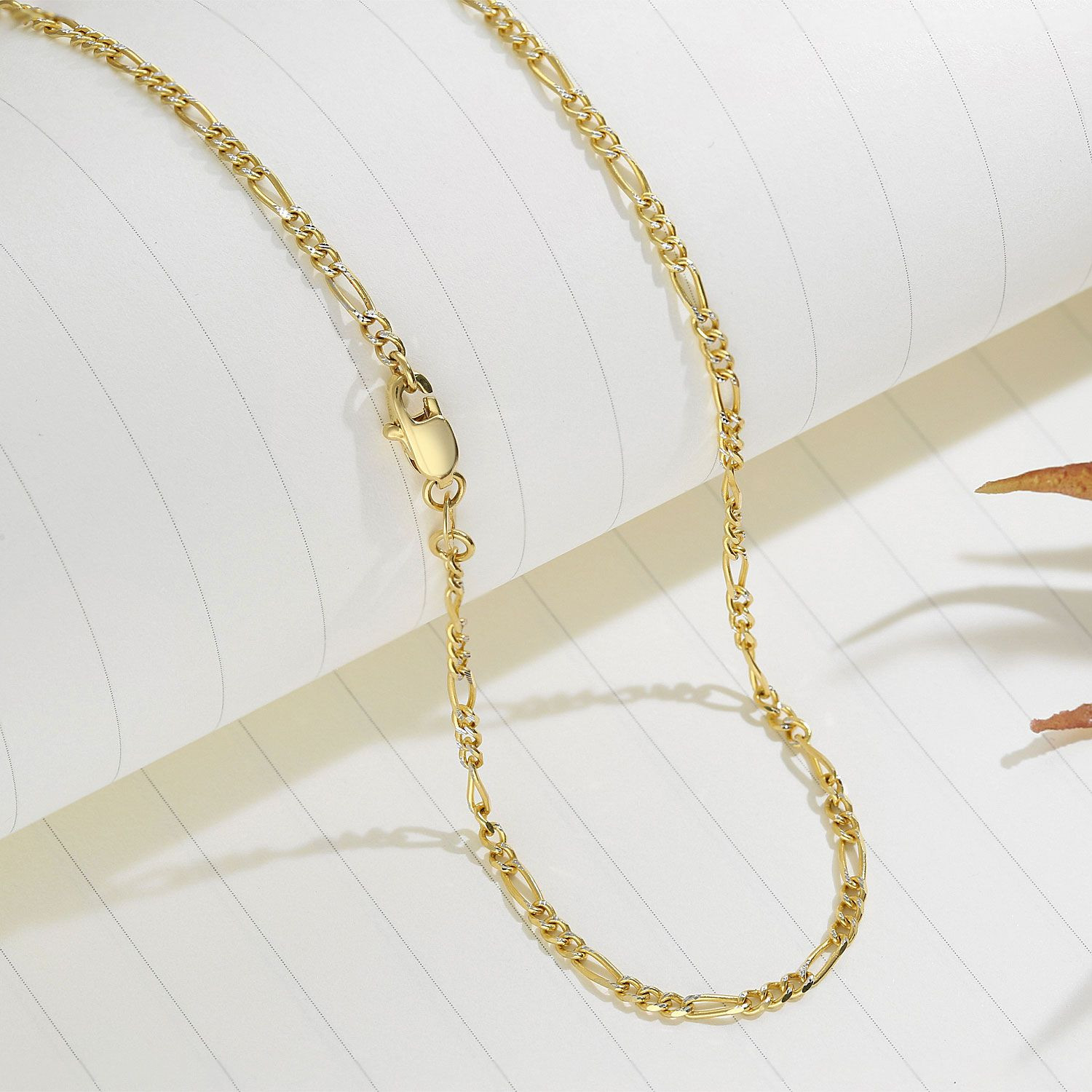 Malabar Gold Machine Made Chain CHZNS11434