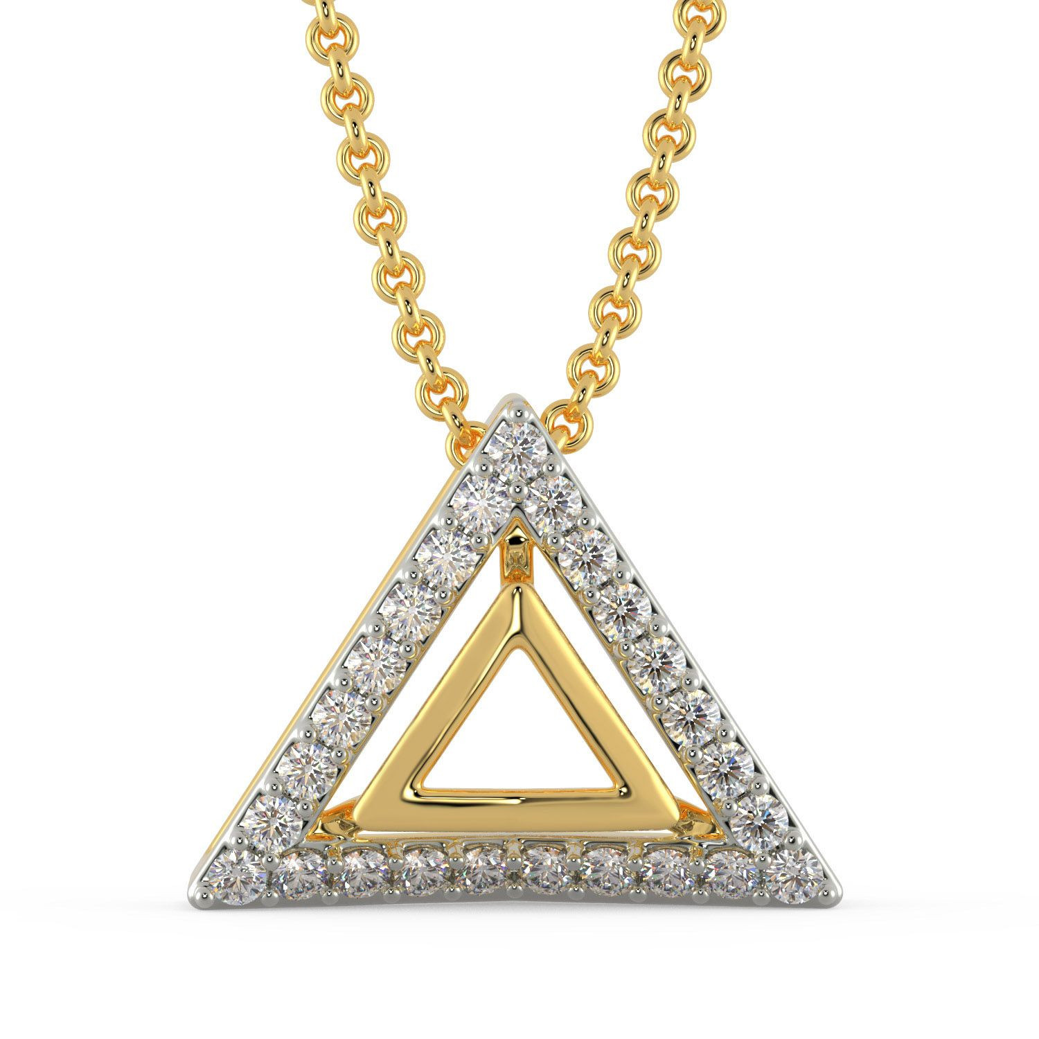 Malabar Gold Pendant ECPDSGDZ014RP