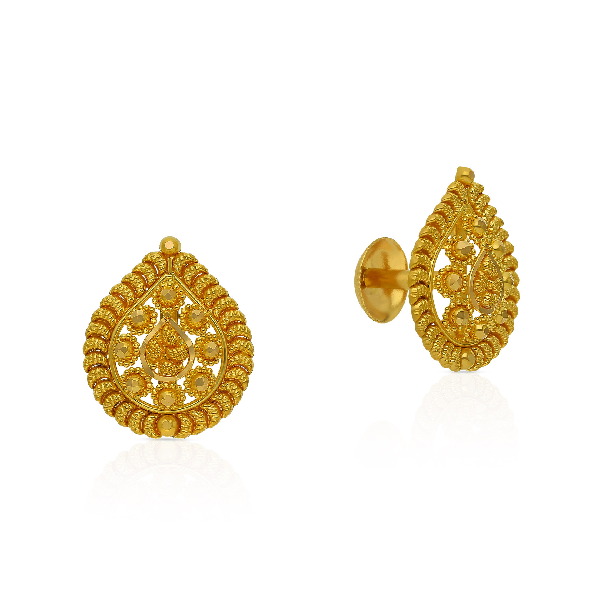 Malabar Gold Studs Earring ERCOS16596
