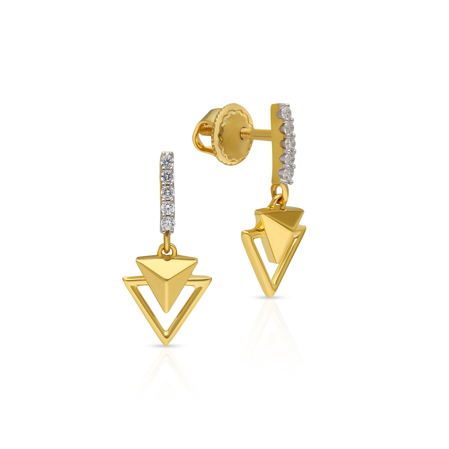 Zoul Gold Earring ERDZL14805