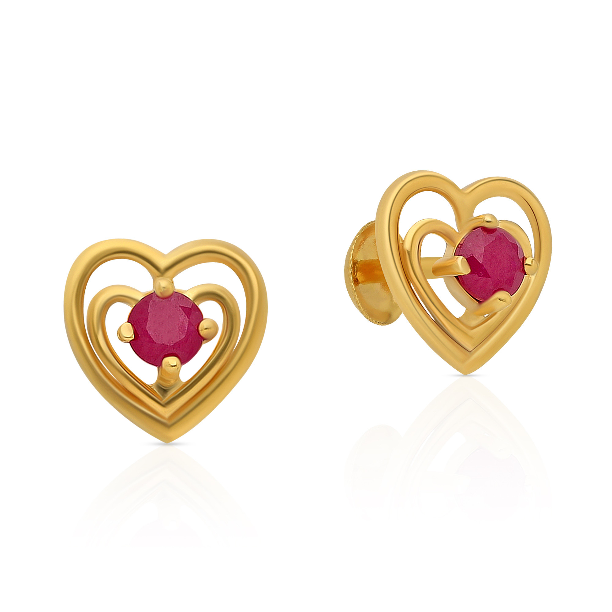 Malabar Gold Studs Earring ERDZL28070