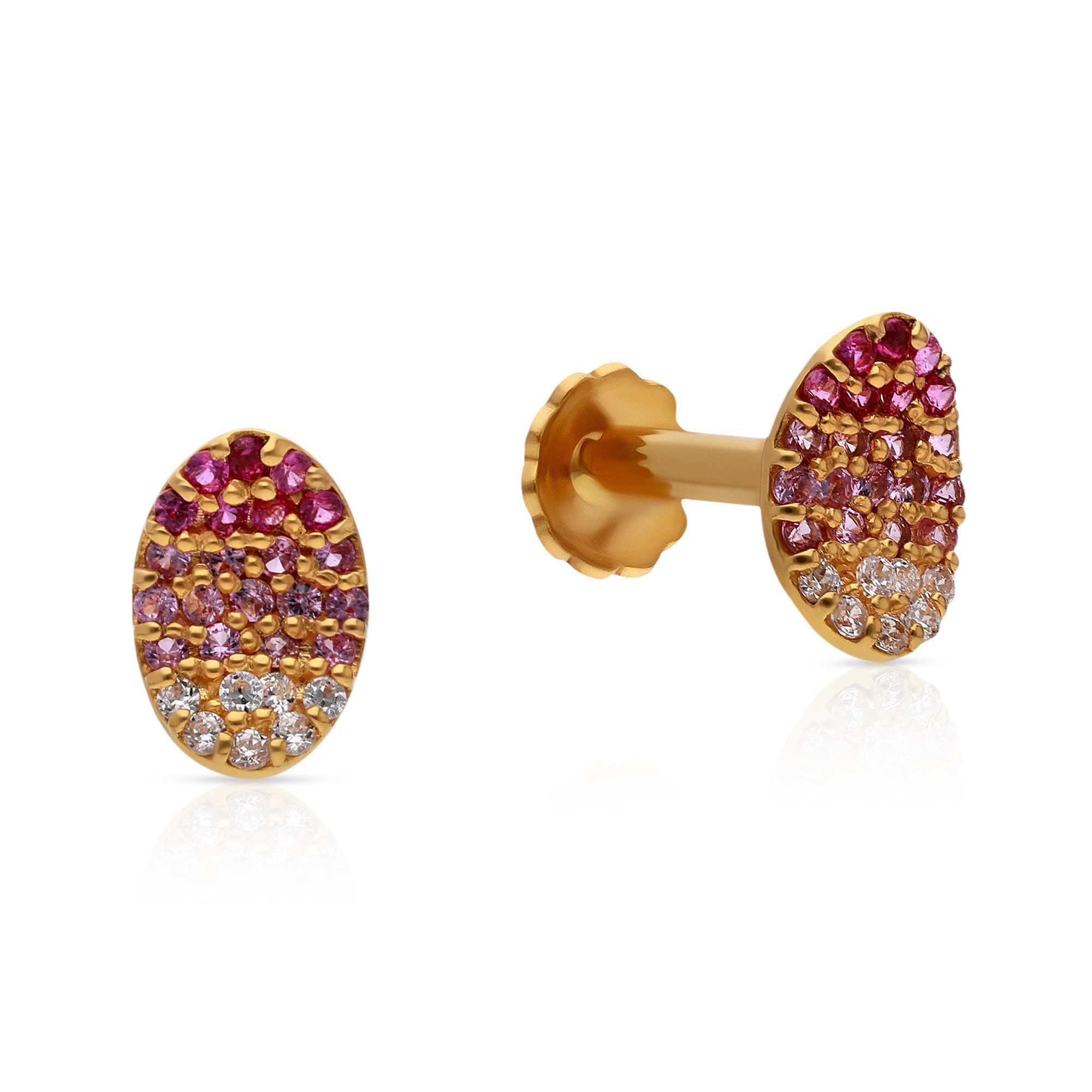 Starlet Gold Studs Earring ERDZL29052