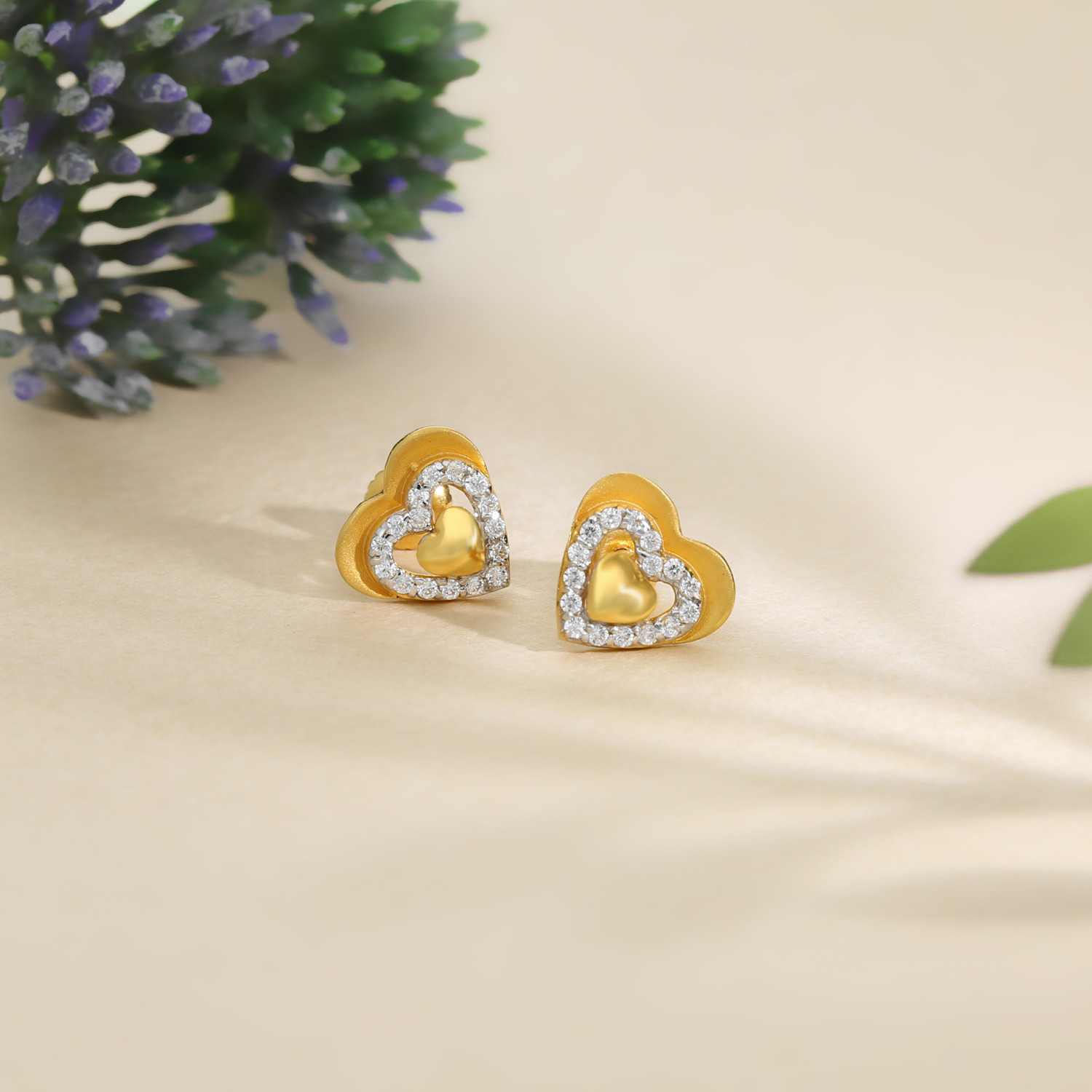 Malabar Gold Studs Earring ERDZL29825