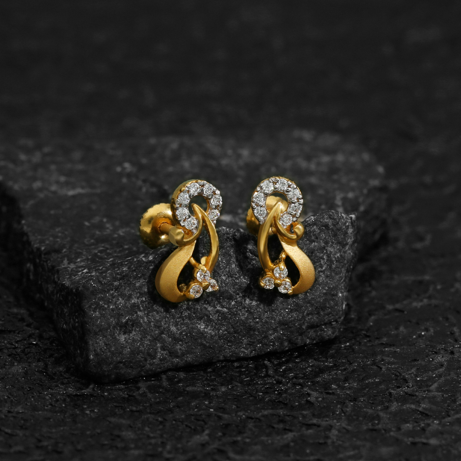 Malabar Gold Studs Earring ERDZL29902