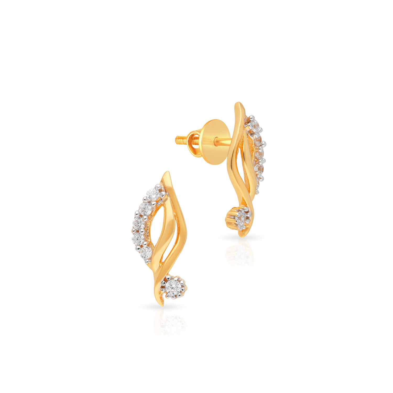 Starlet Gold Studs Earring ERDZL30244