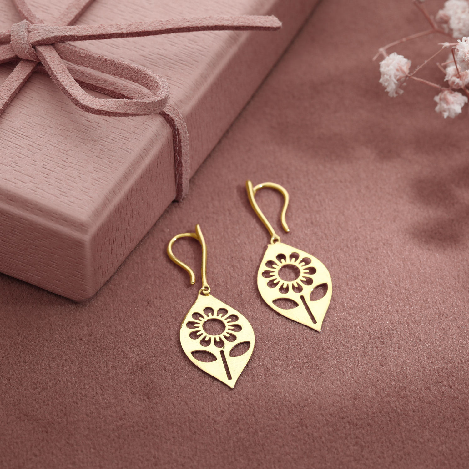 Malabar Gold Drops Earring ERDZL43279