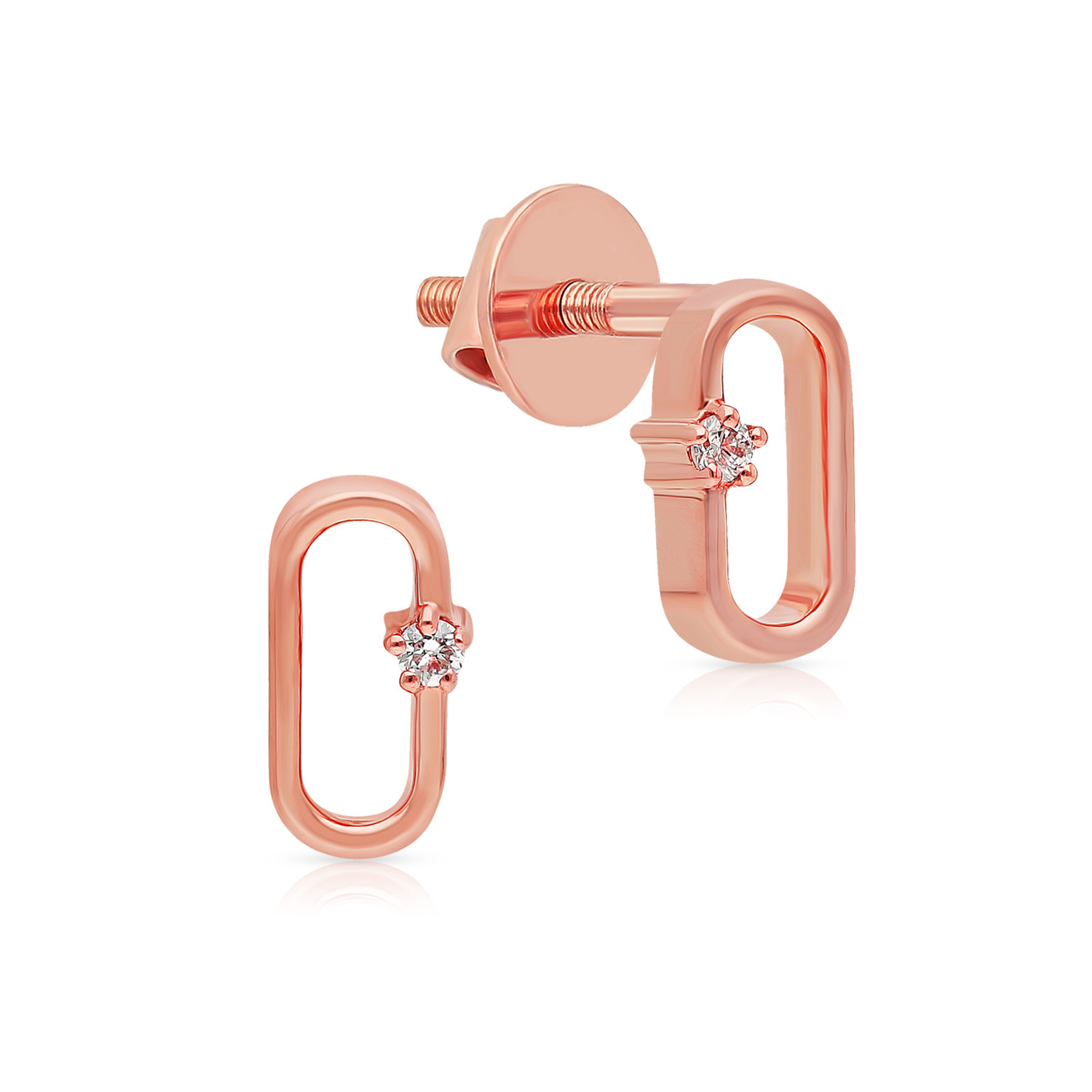 Malabar Gold Studs Earring ERDZL44861