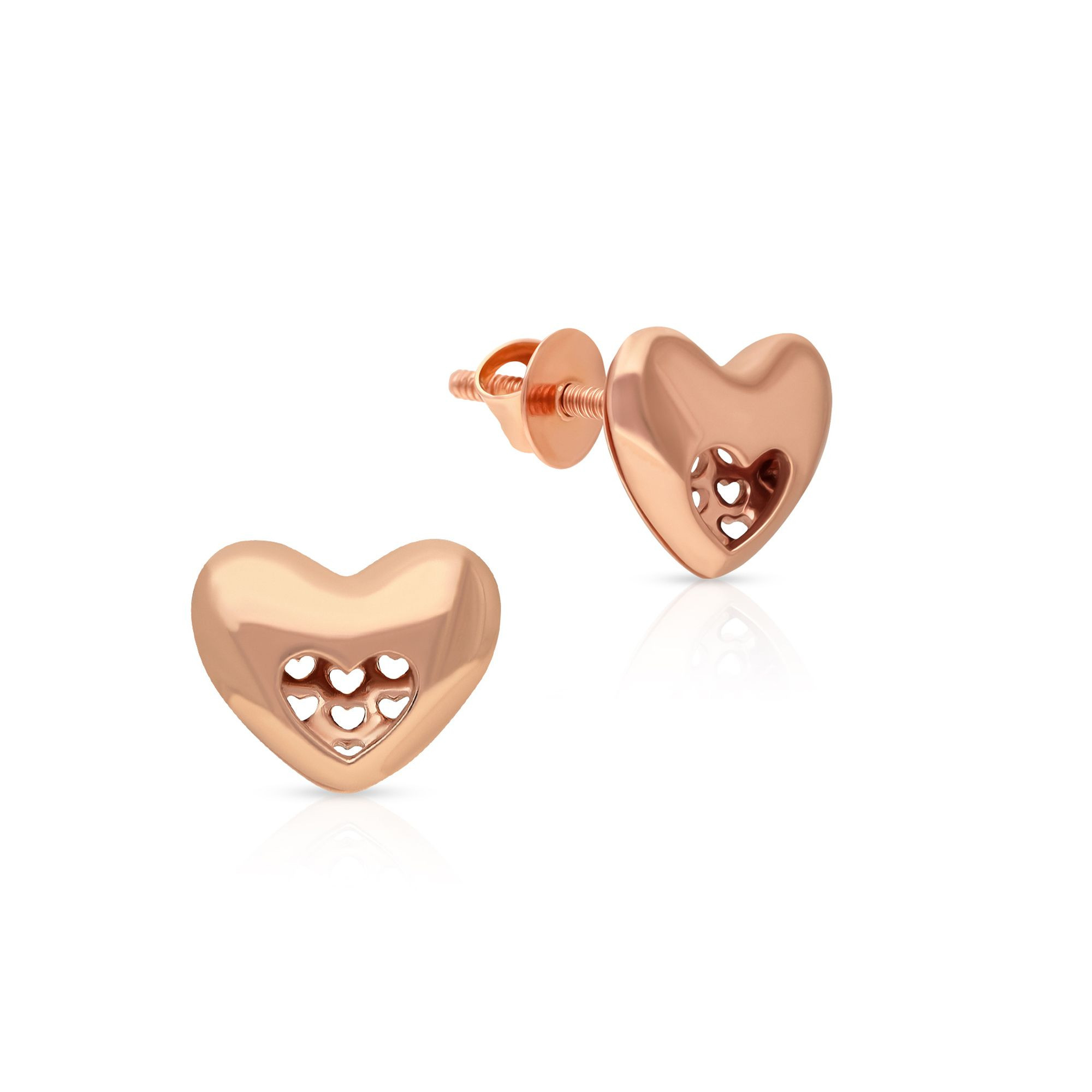 Zoul Gold Studs Earring ERDZL49142