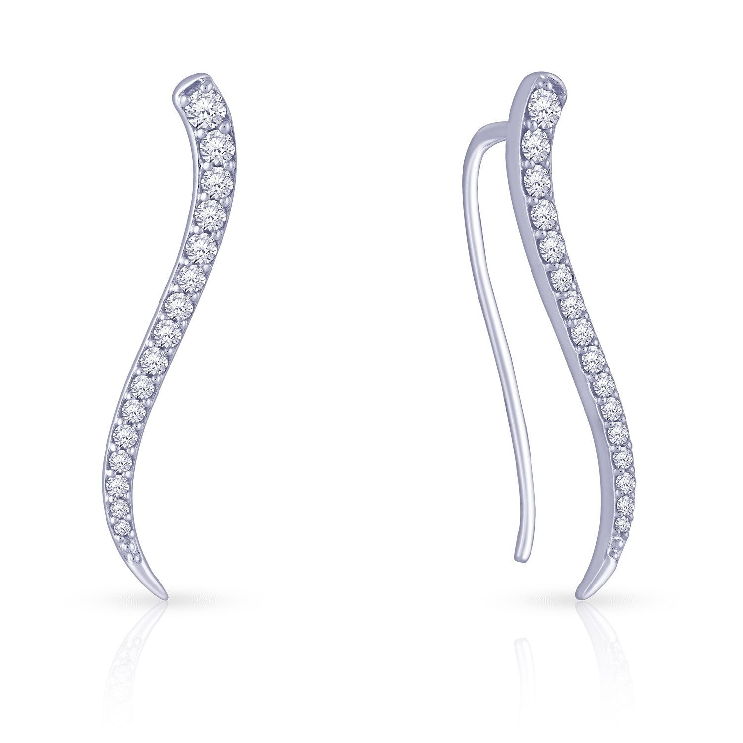Mine Diamond Studded Gold Earring ERGEN12847