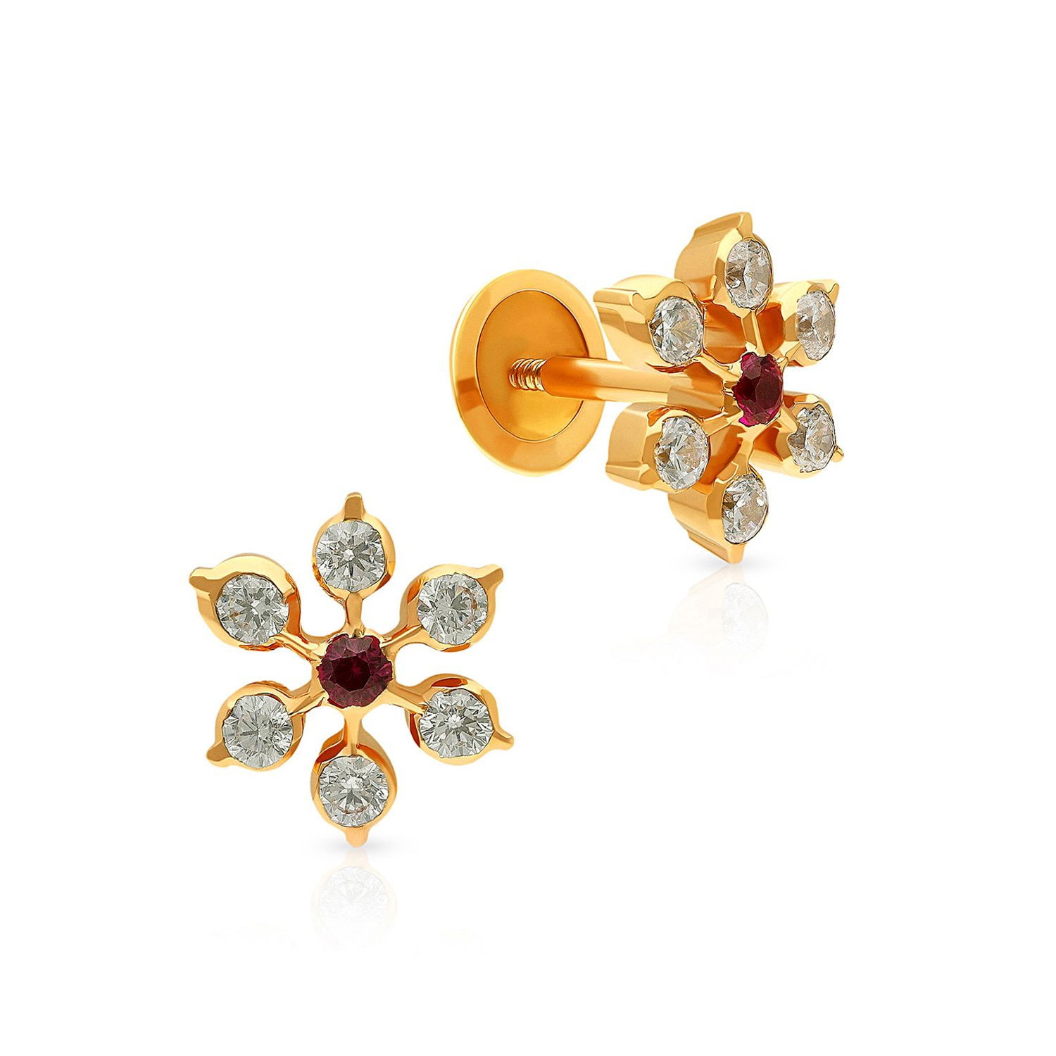 Malabar Gold Studs Earring ERGLT49505