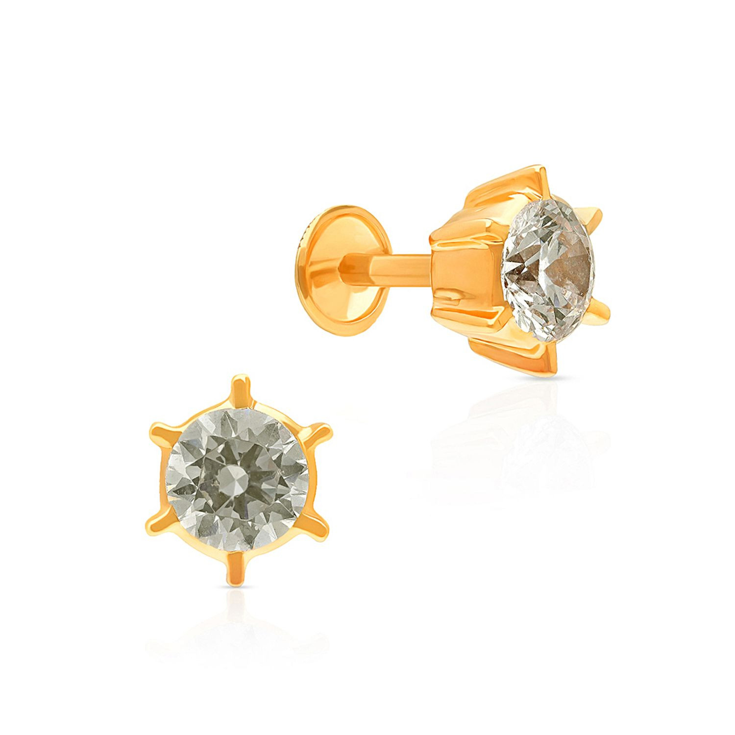 Malabar Gold Studs Earring ERGLT49508