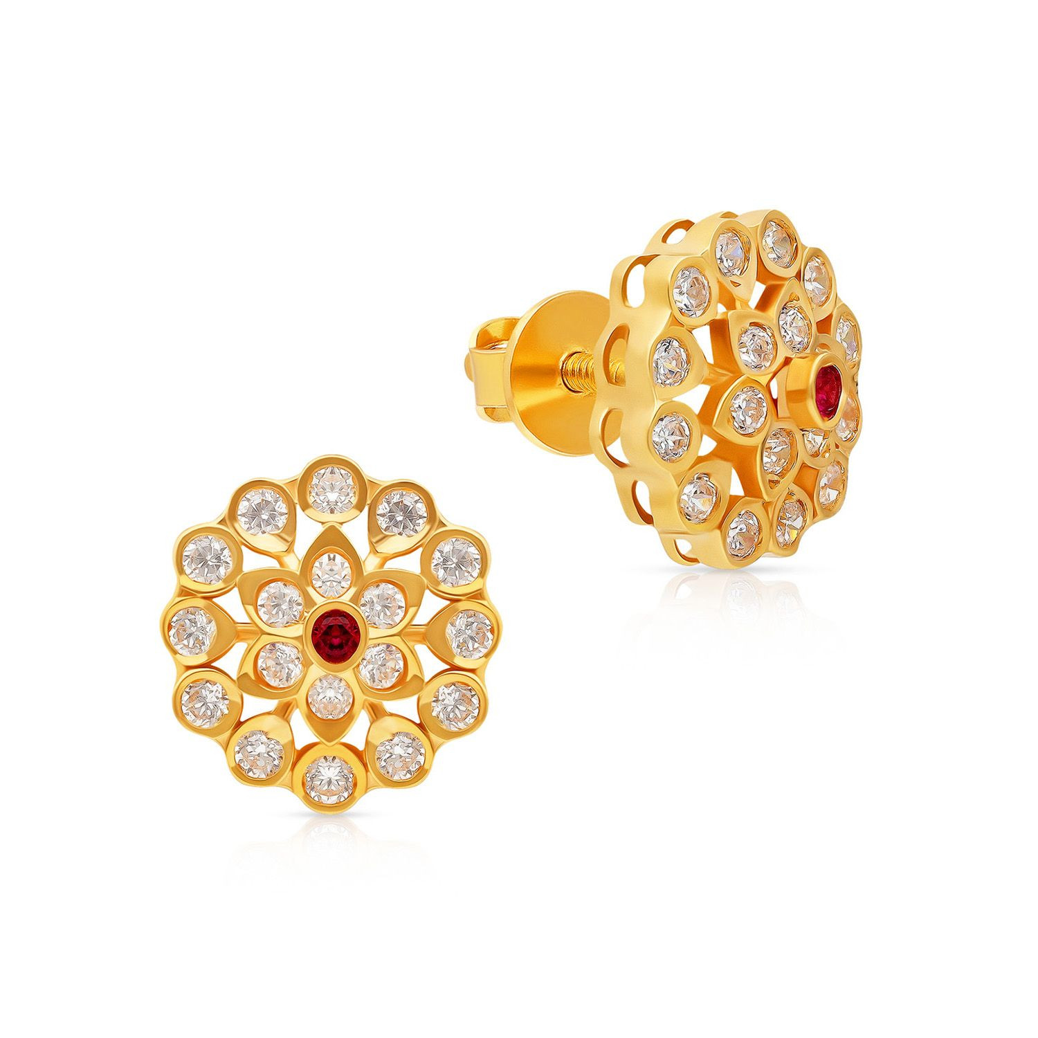 Malabar Gold Studs Earring ERGLT49559