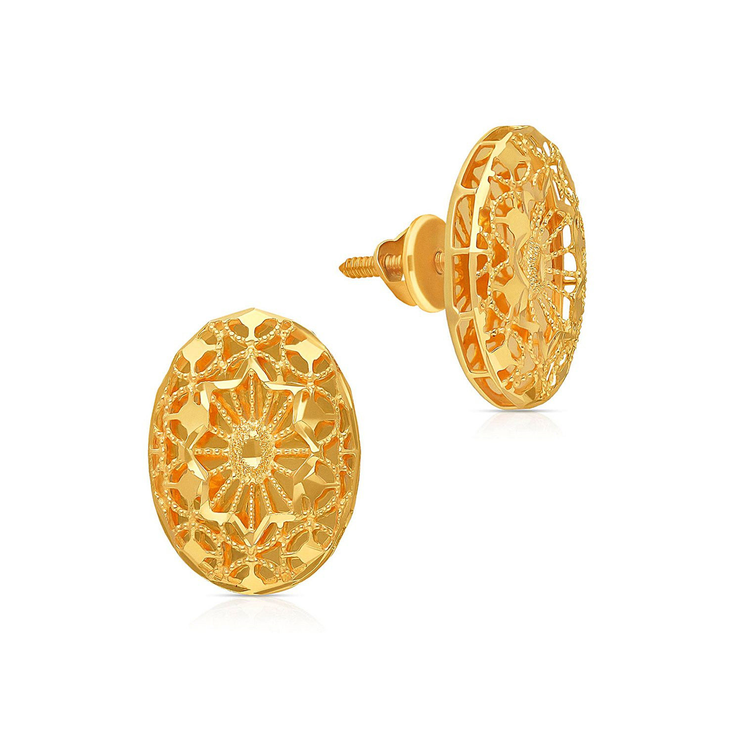 Malabar Gold Studs Earring ERIMZ41104