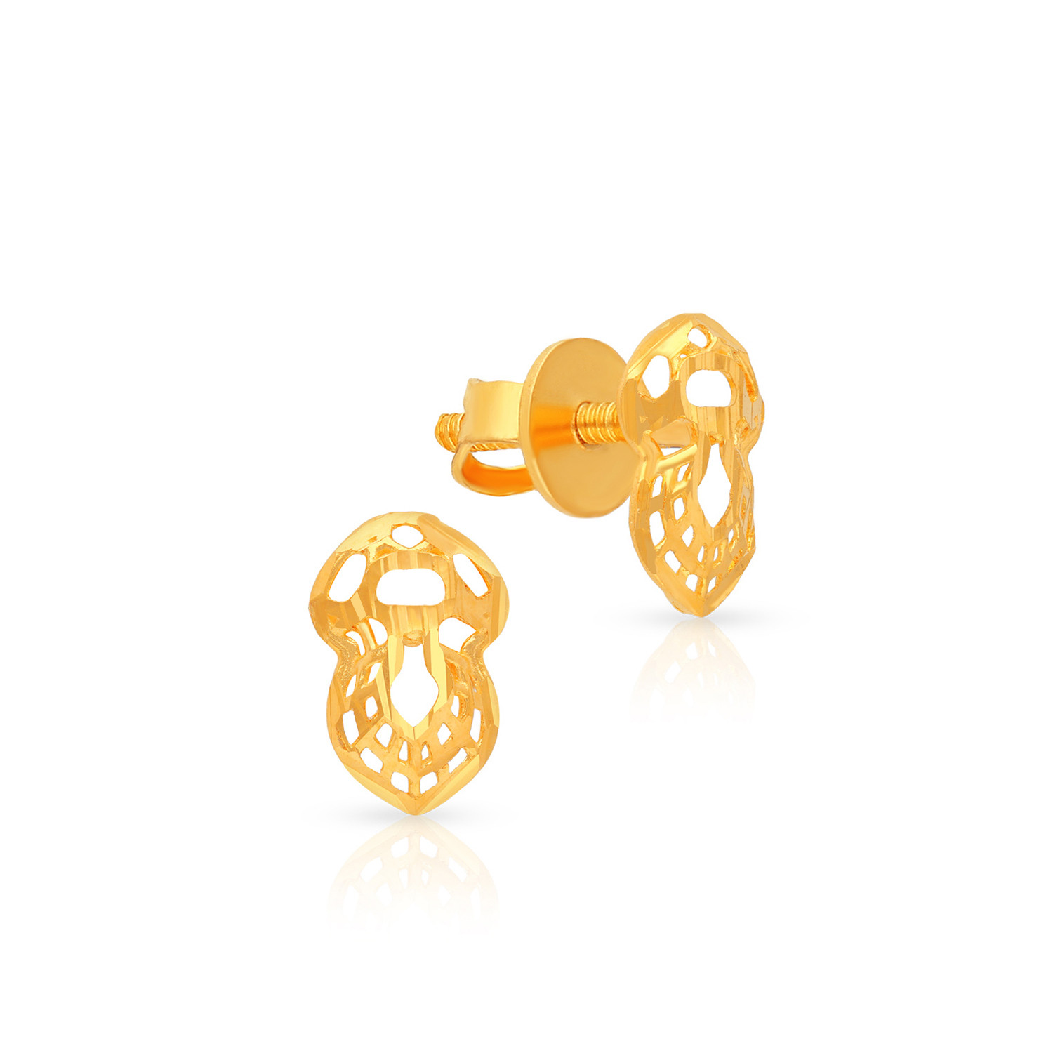 Malabar Gold Studs Earring ERIMZ41434