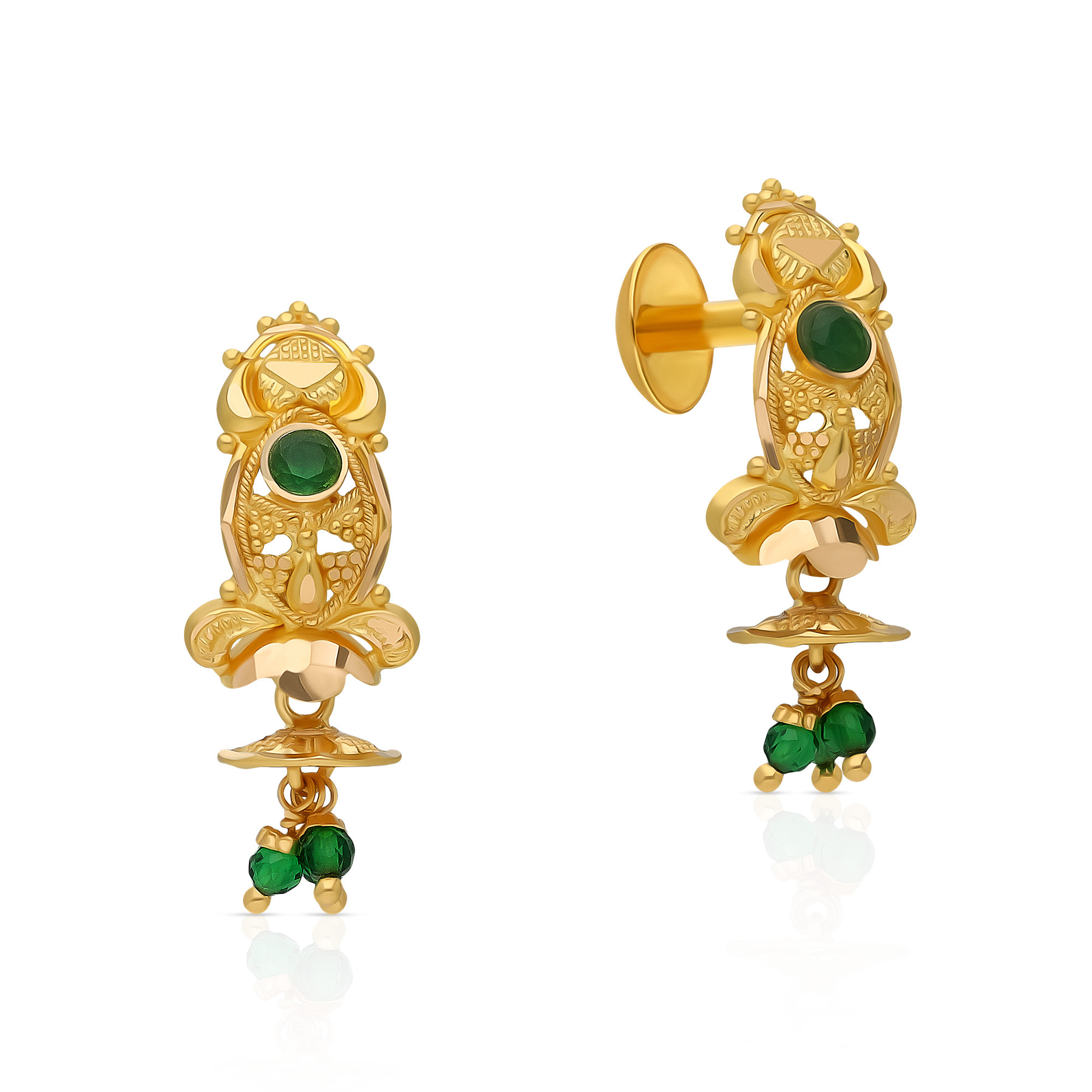 Malabar Gold Drops Earring ERKAR10044