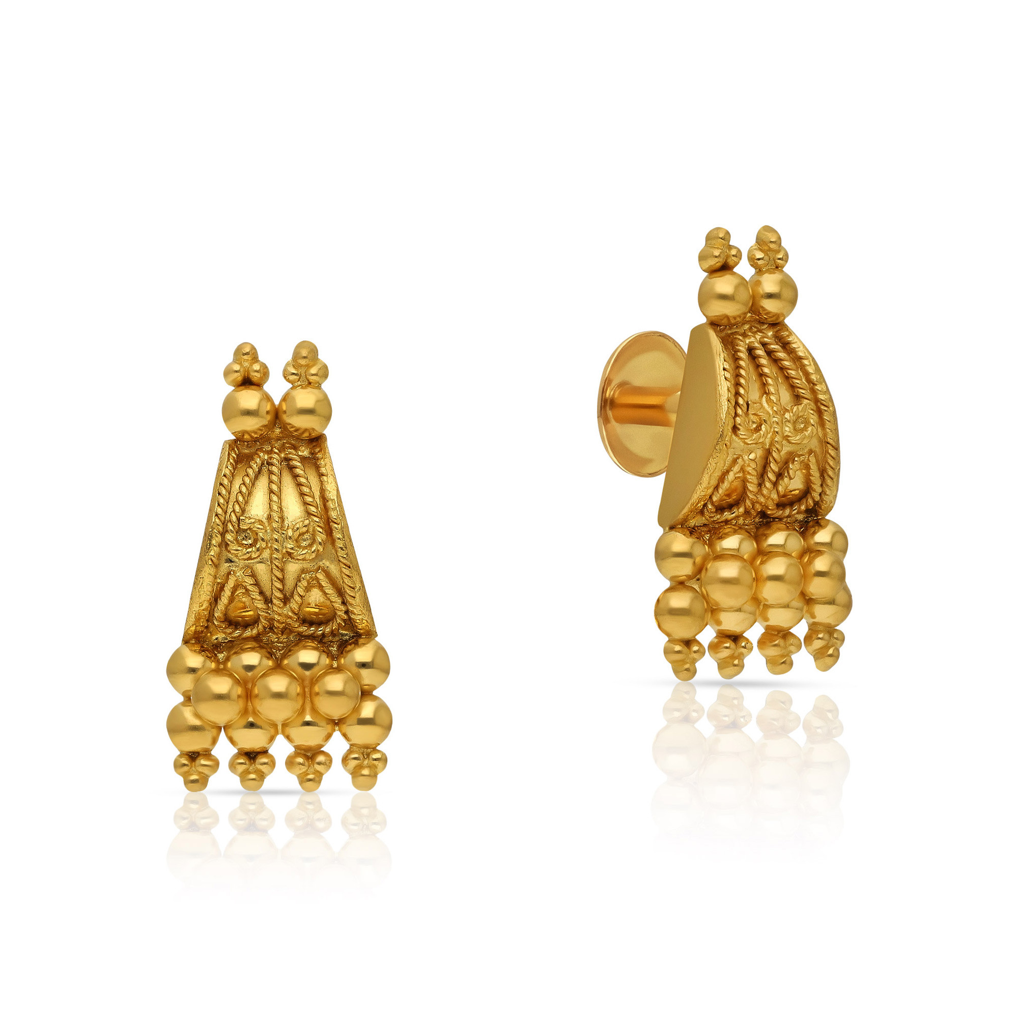 Malabar Gold Studs Earring ERKER40168