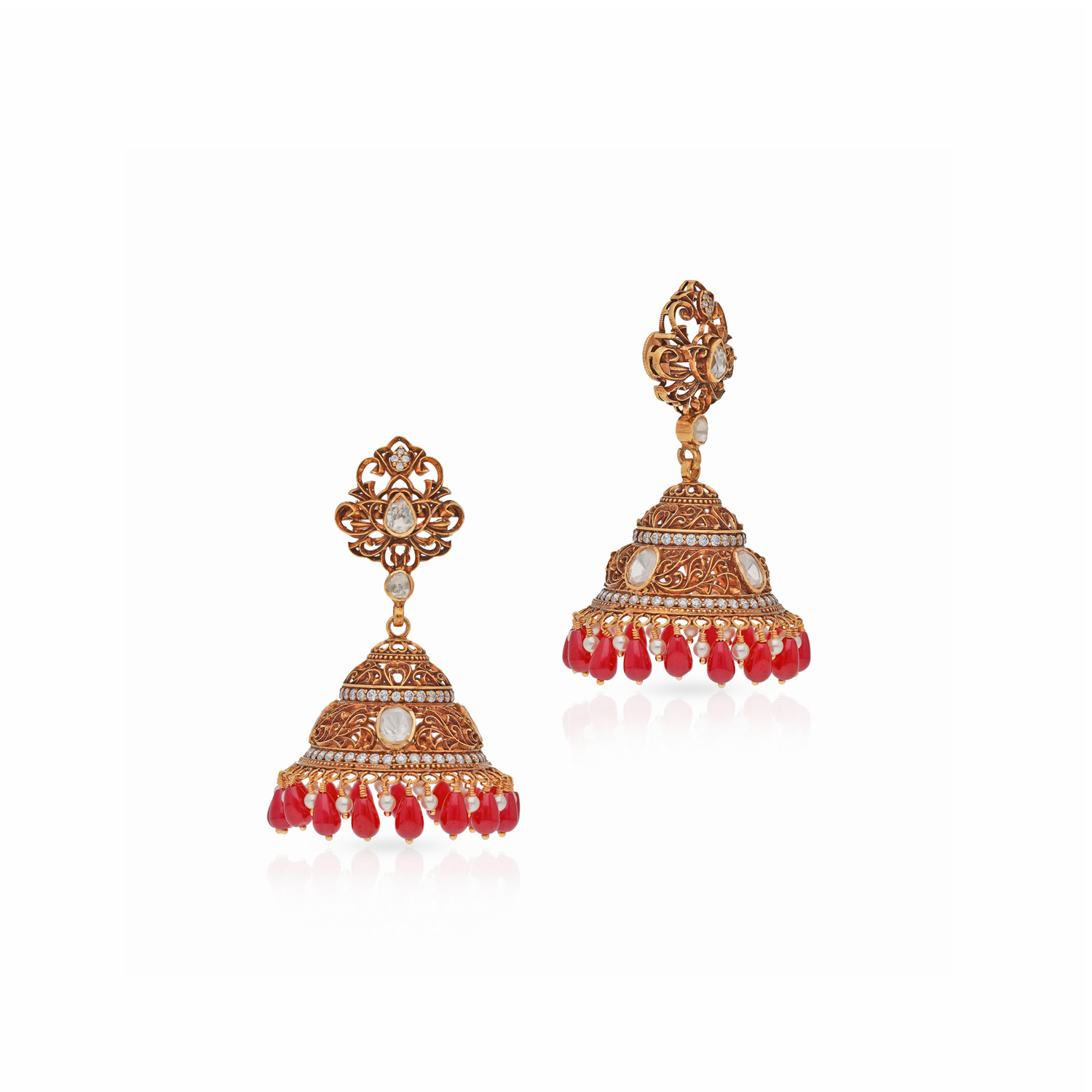 Divine Gold Earring ERNGS25142