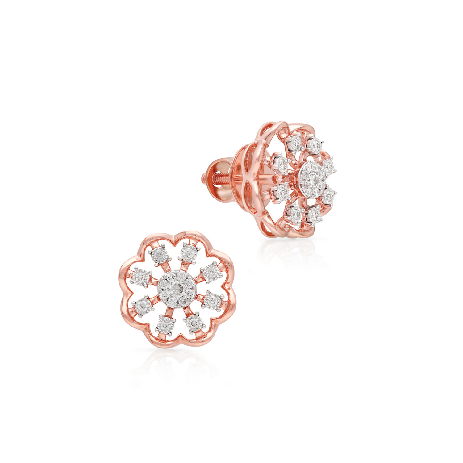 Mine Diamond Earring ERNKALM10006