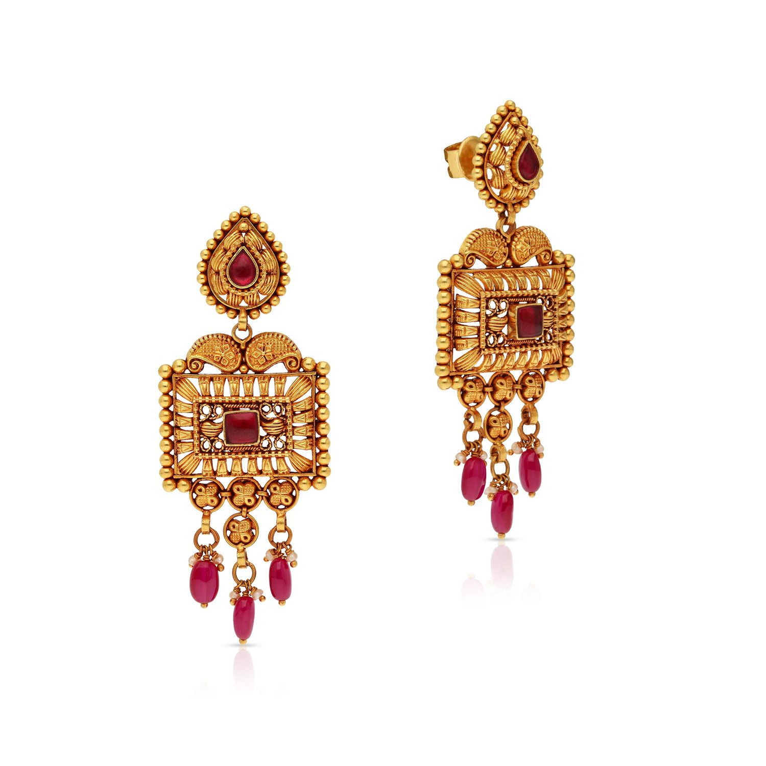 Divine Gold Earring ERNKCHT42305