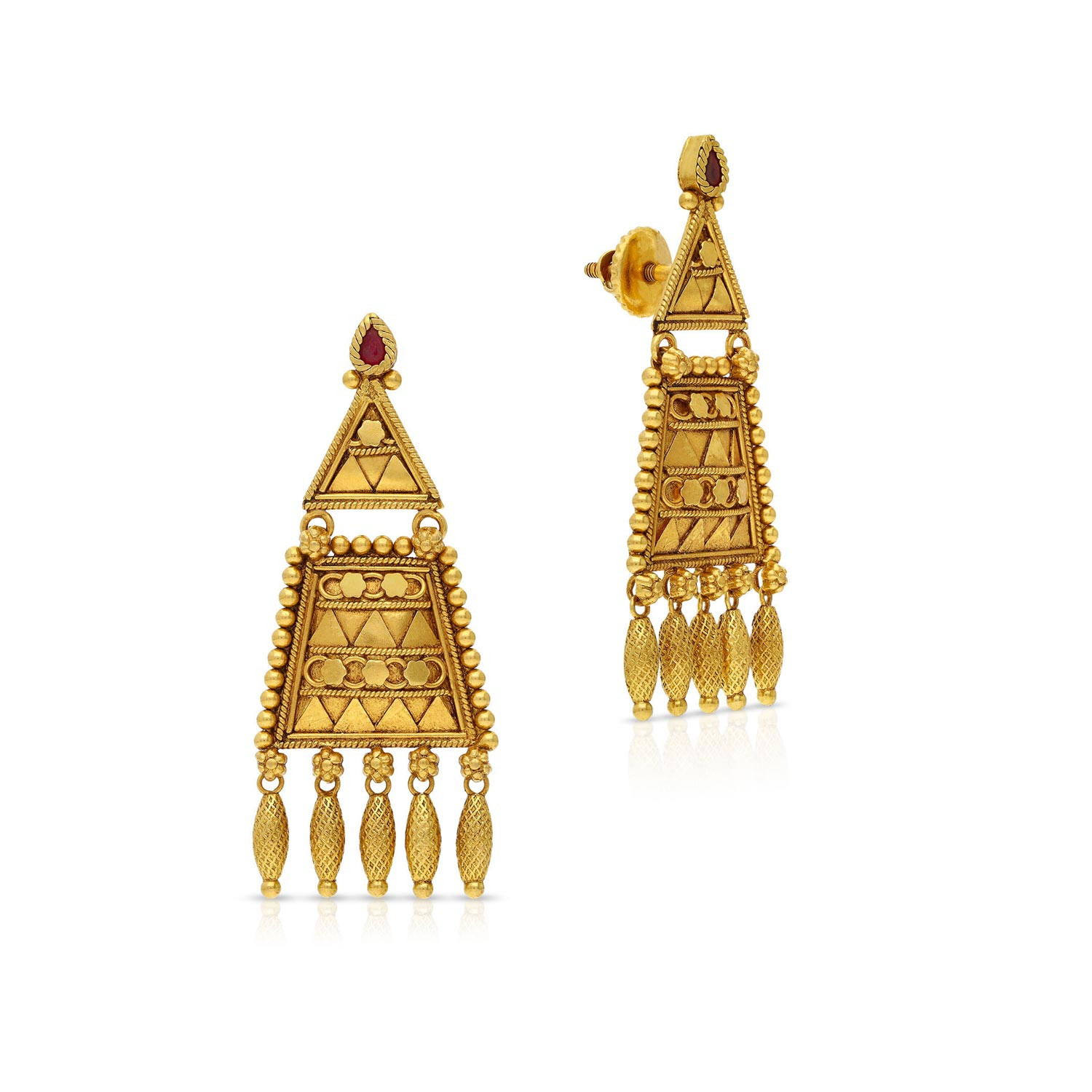 Divine Gold Earring ERNKCHT44226