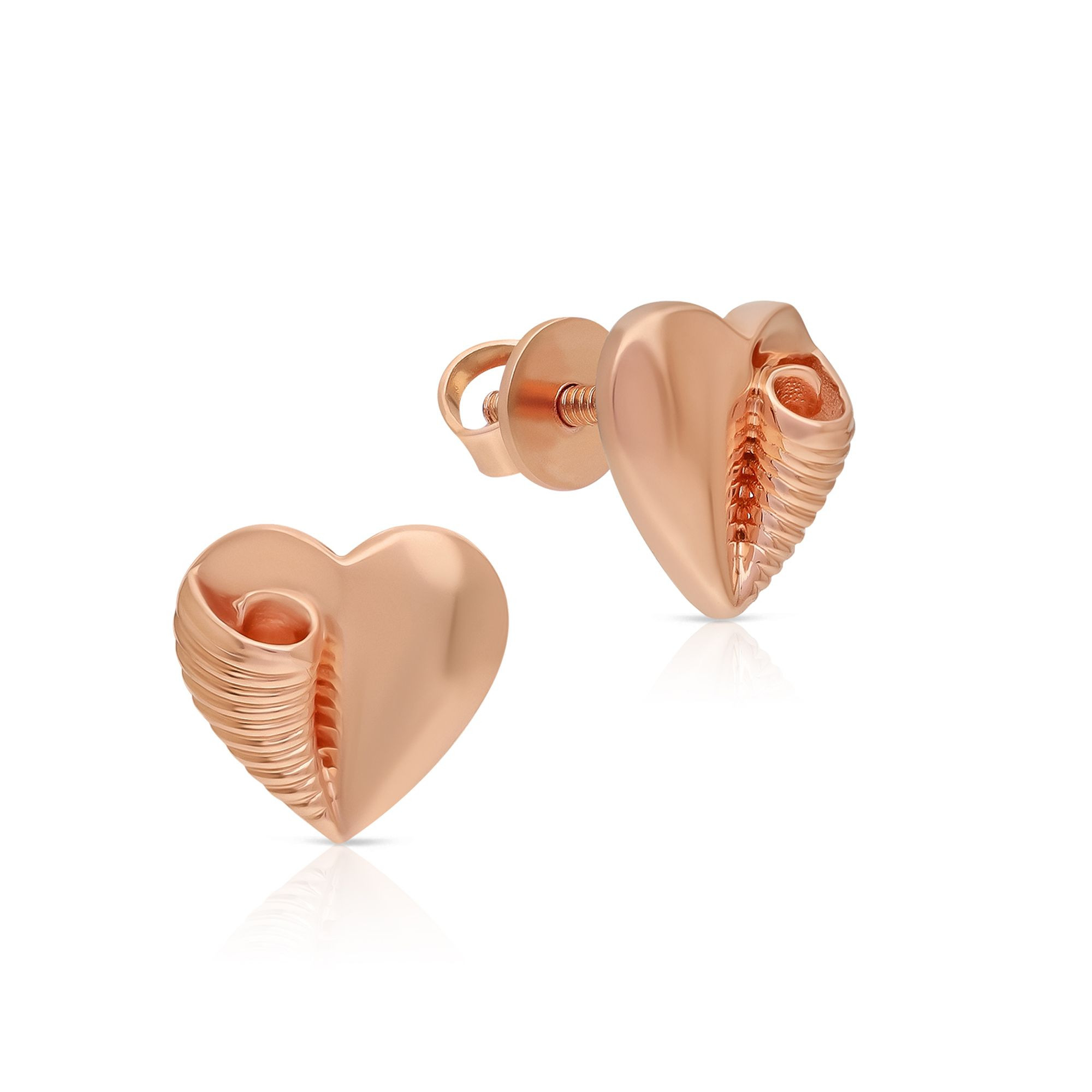Zoul Gold Studs Earring ERNKDZL42391