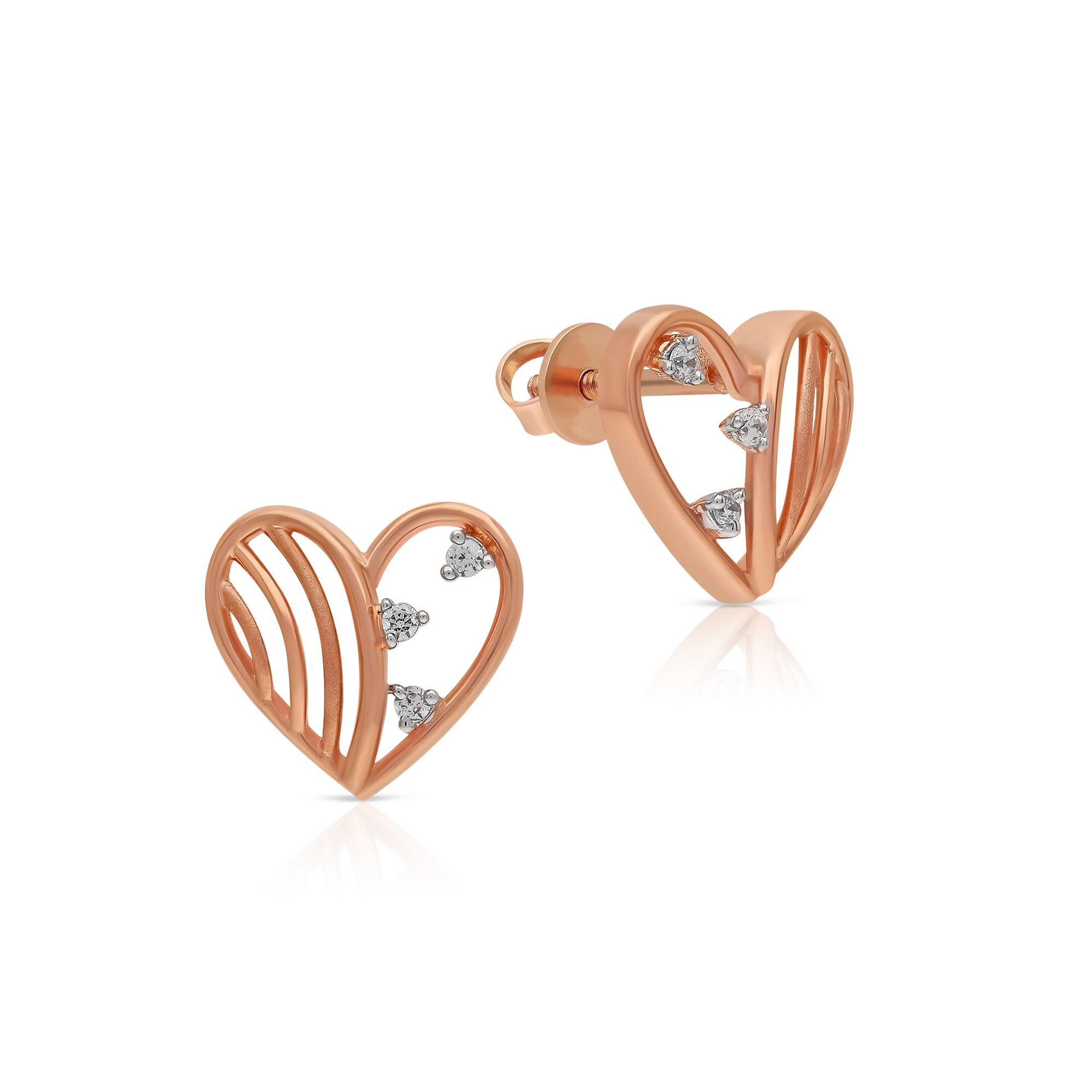 Zoul Gold Studs Earring ERNKDZL42392