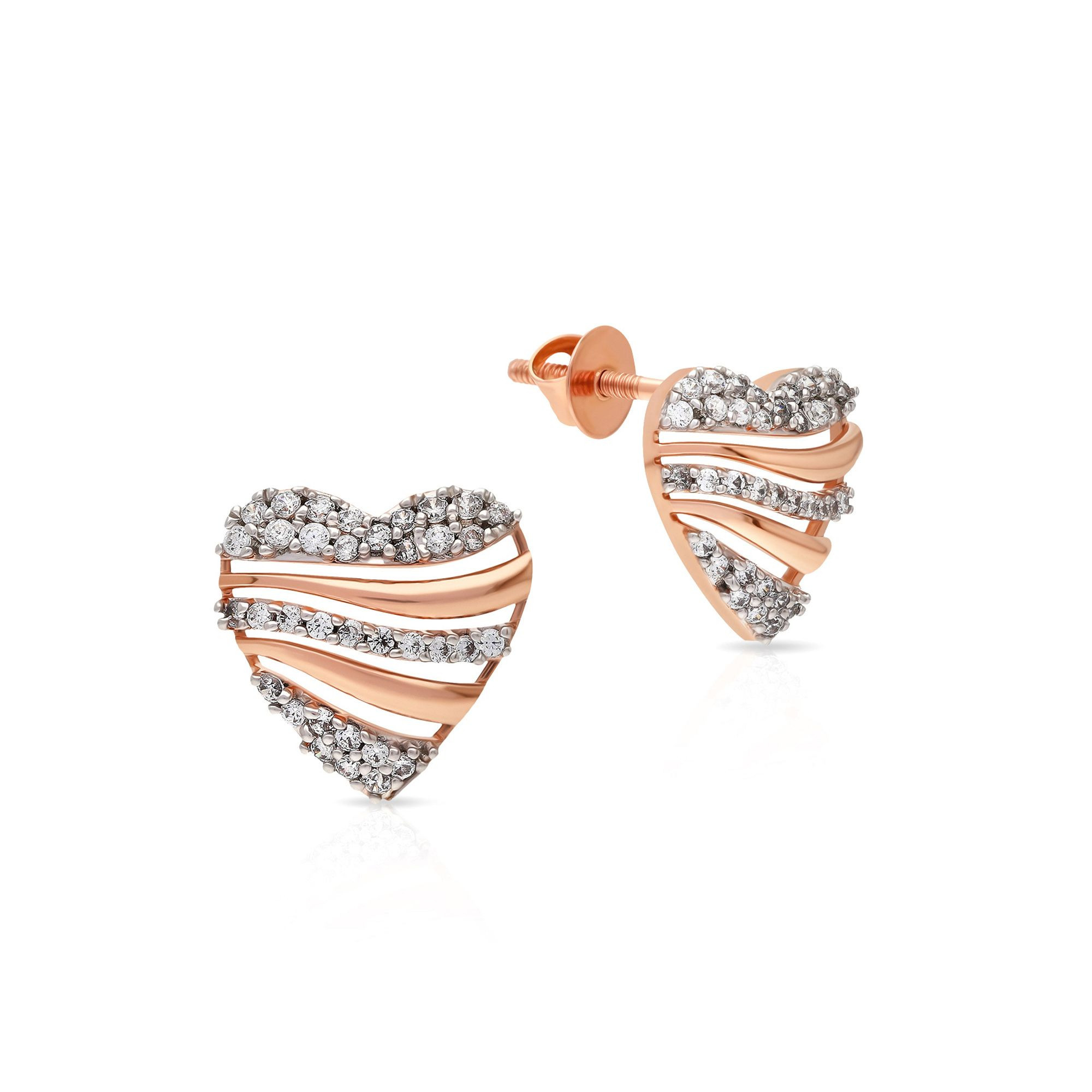 Zoul Gold Studs Earring ERNKDZL42393