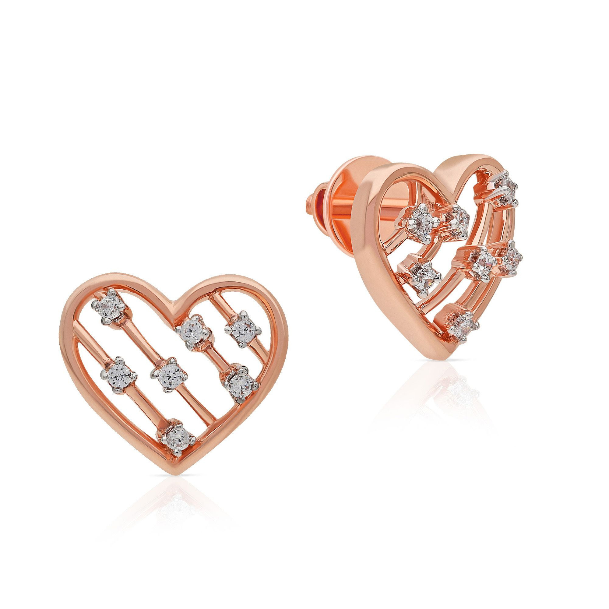 Zoul Gold Studs Earring ERNKDZL42398