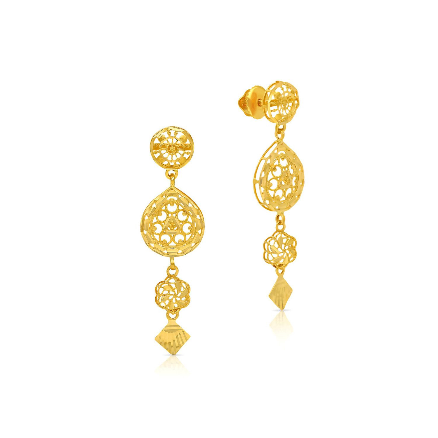 Malabar Gold Earring ERNKIMZ43534