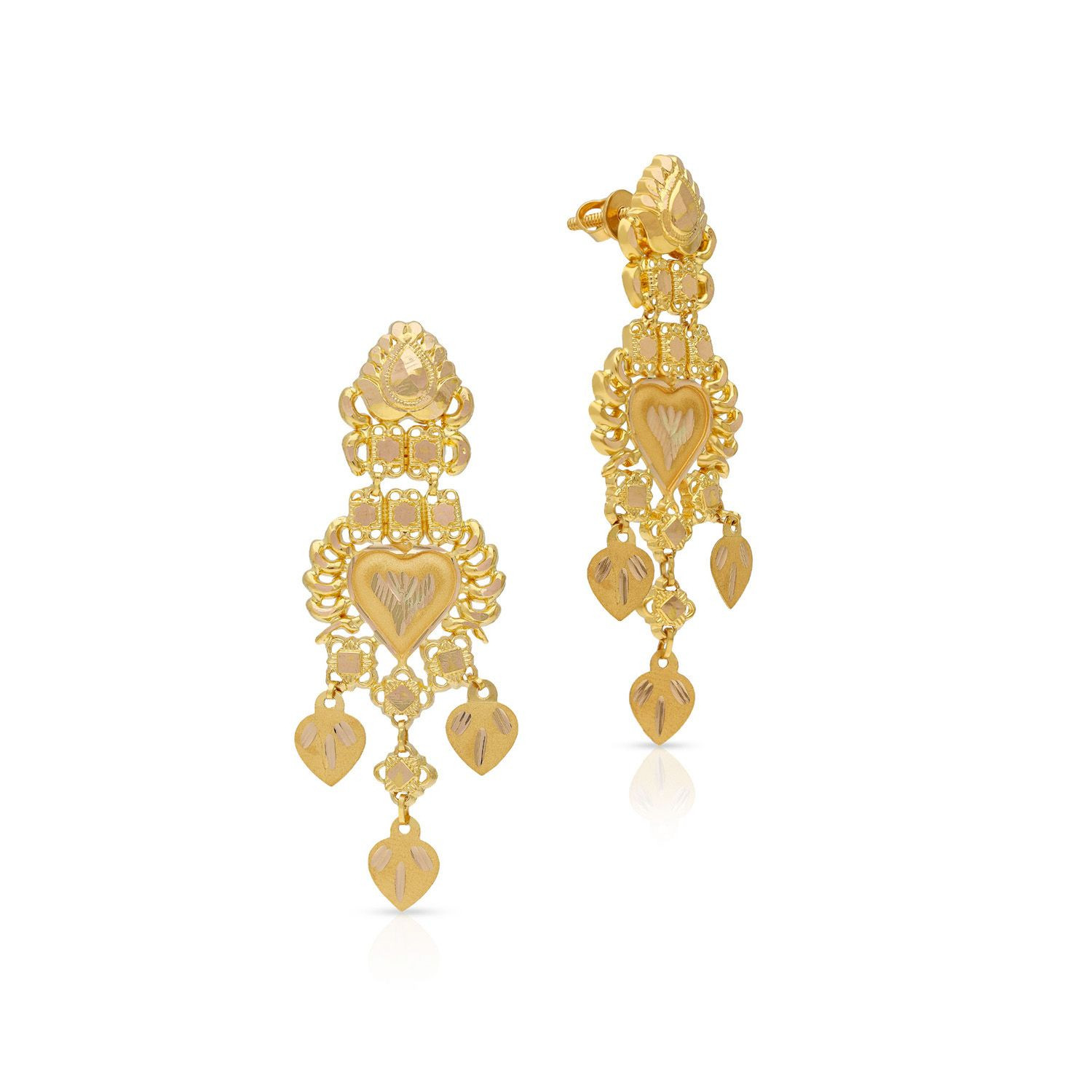 Malabar Gold Earring ERNKNOB51472